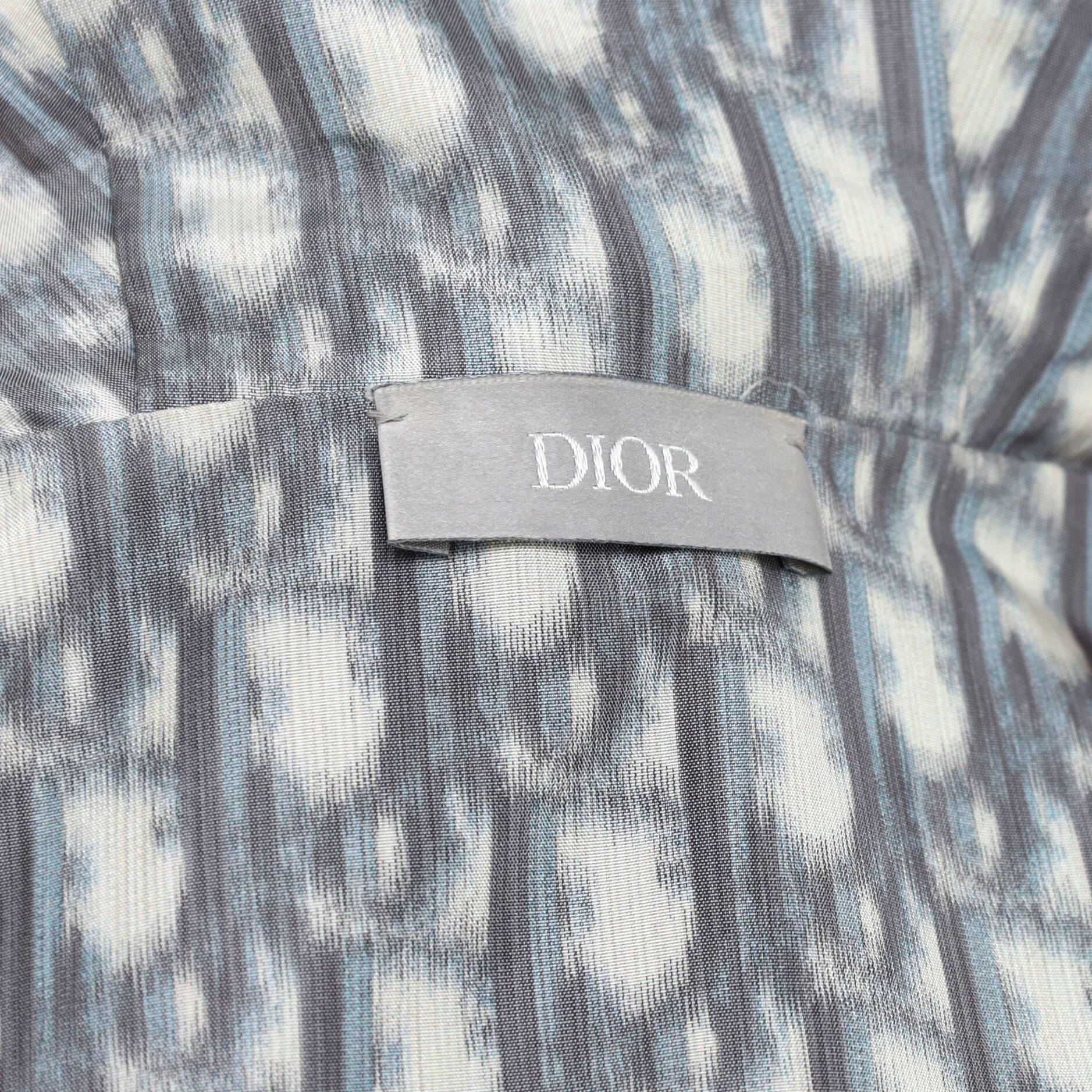 Men's Dior x Shawn Stussy Oblique Bee Anorak Windbreaker Polyester and Cotton
