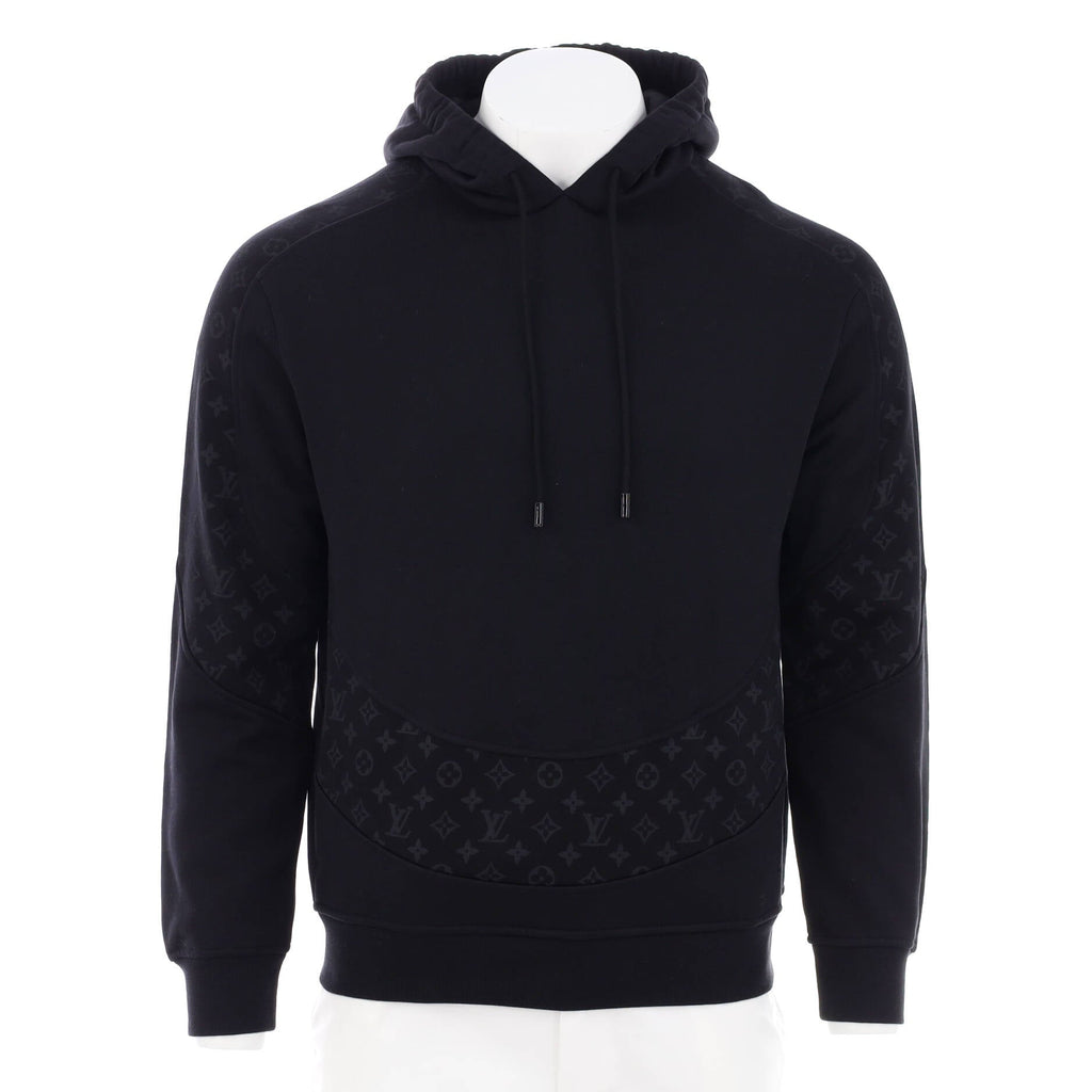 Men's Circle Cut Hoodie Monogram Cotton