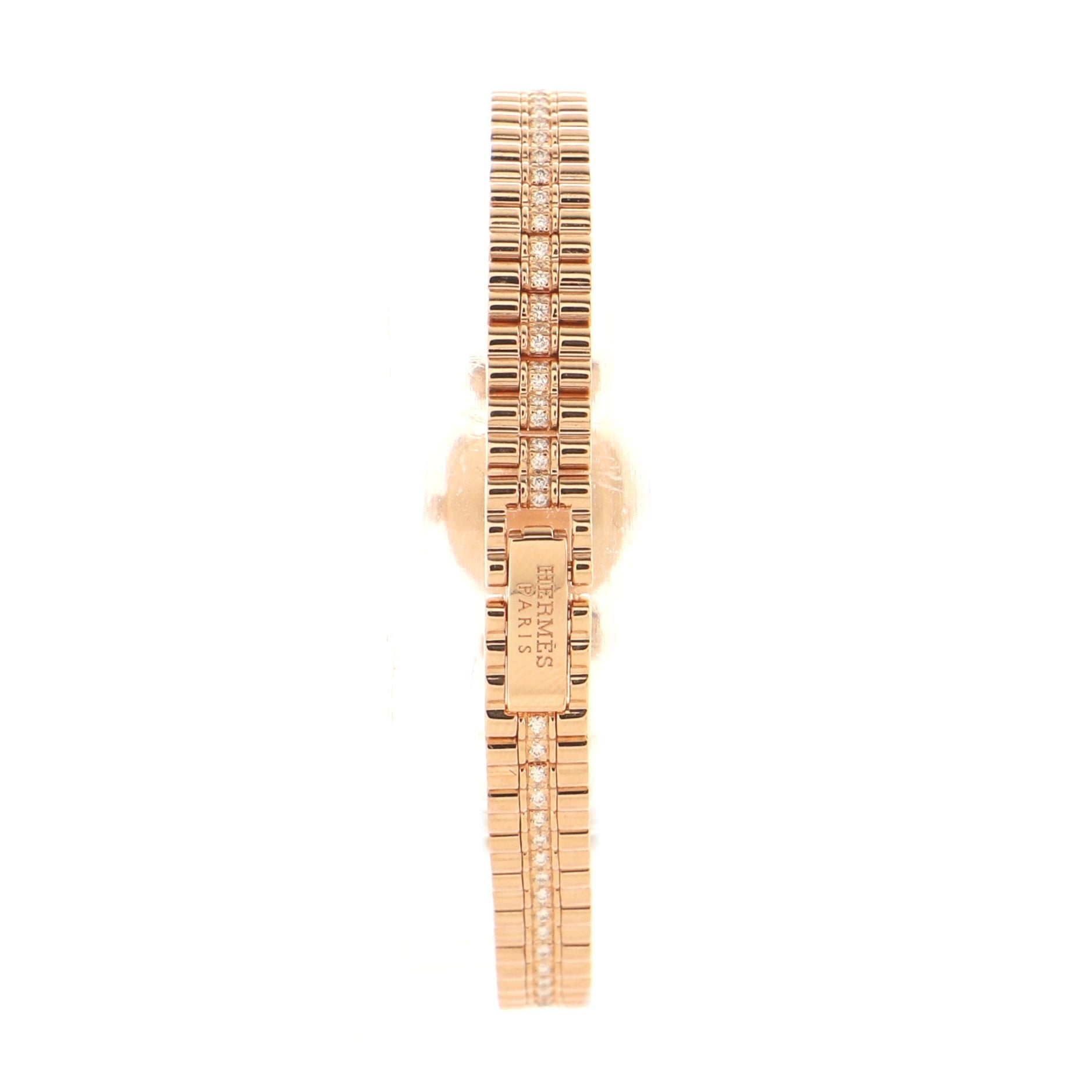 Faubourg Quartz Watch Rose Gold and Sapphires with Sapphire Bezel and Dial 16