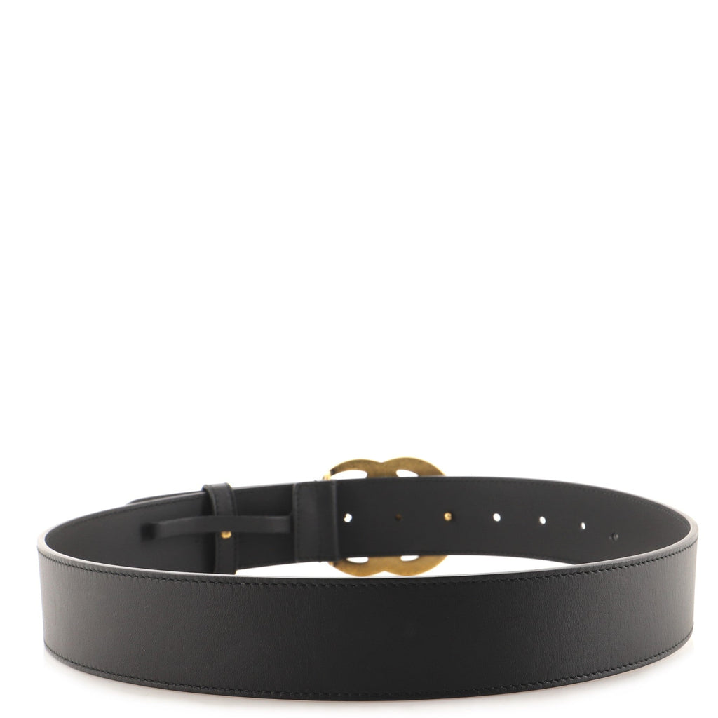 GG Marmont Belt Leather Wide 80