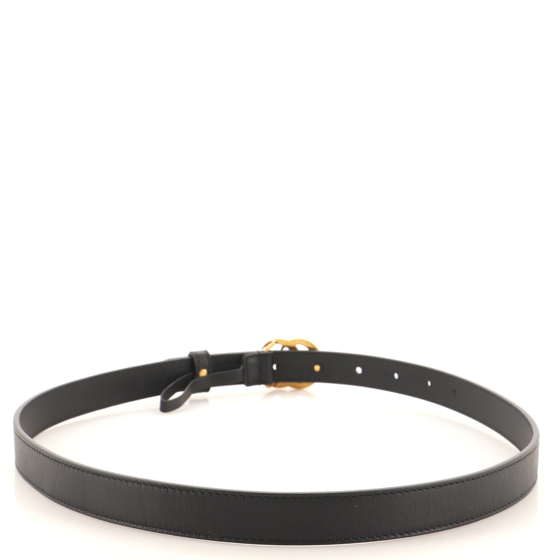 GG Marmont Belt Leather Thin 75