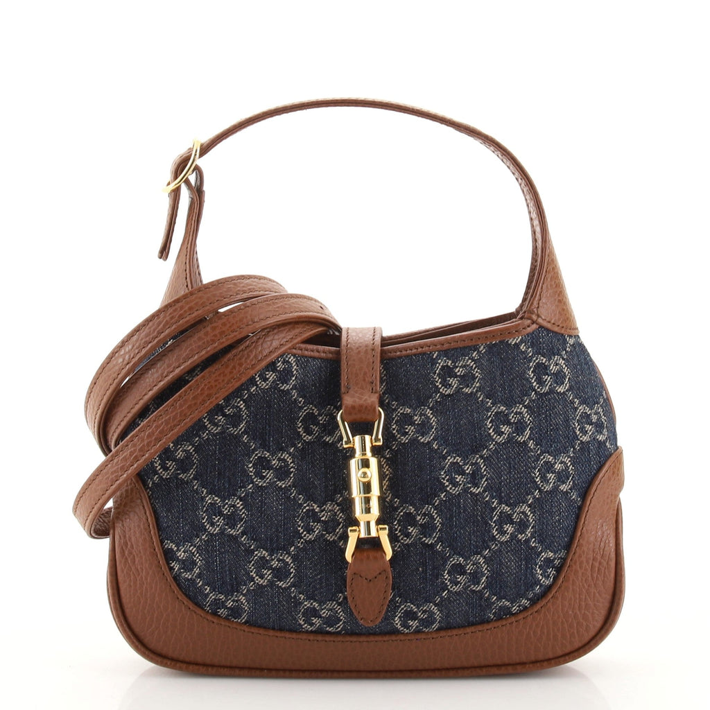 Jackie 1961 Hobo GG Denim Mini