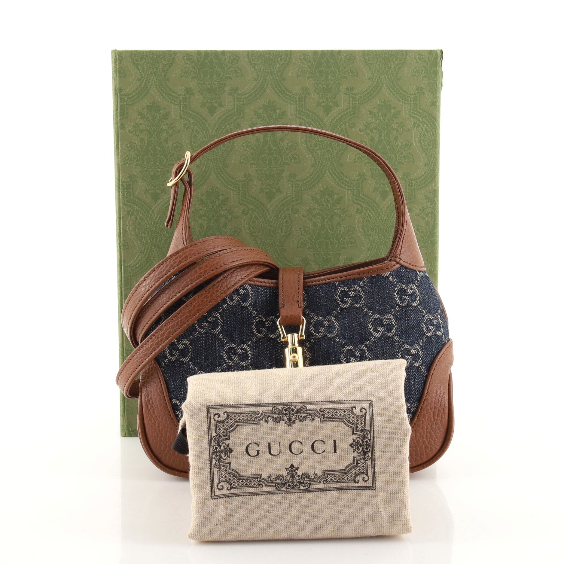Jackie 1961 Hobo GG Denim Mini