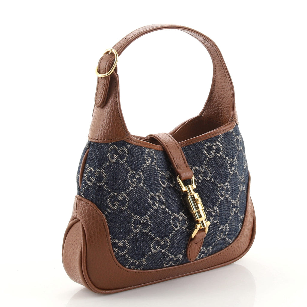 Jackie 1961 Hobo GG Denim Mini