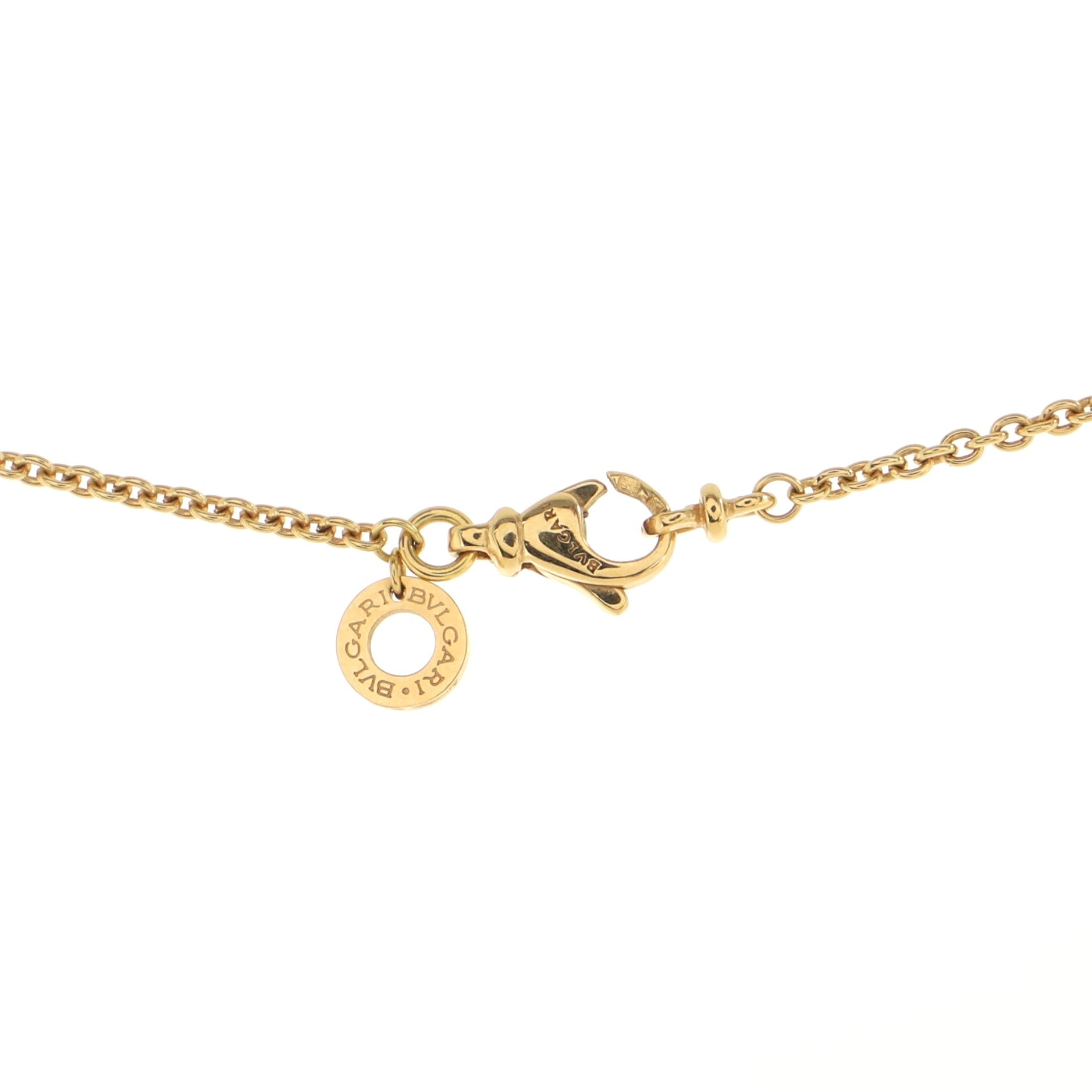B.Zero1 Pendant Necklace 18K Yellow Gold Small