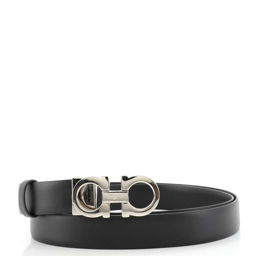 Gancini Belt Leather Thin 100