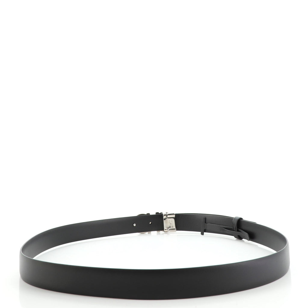 Gancini Belt Leather Thin 100