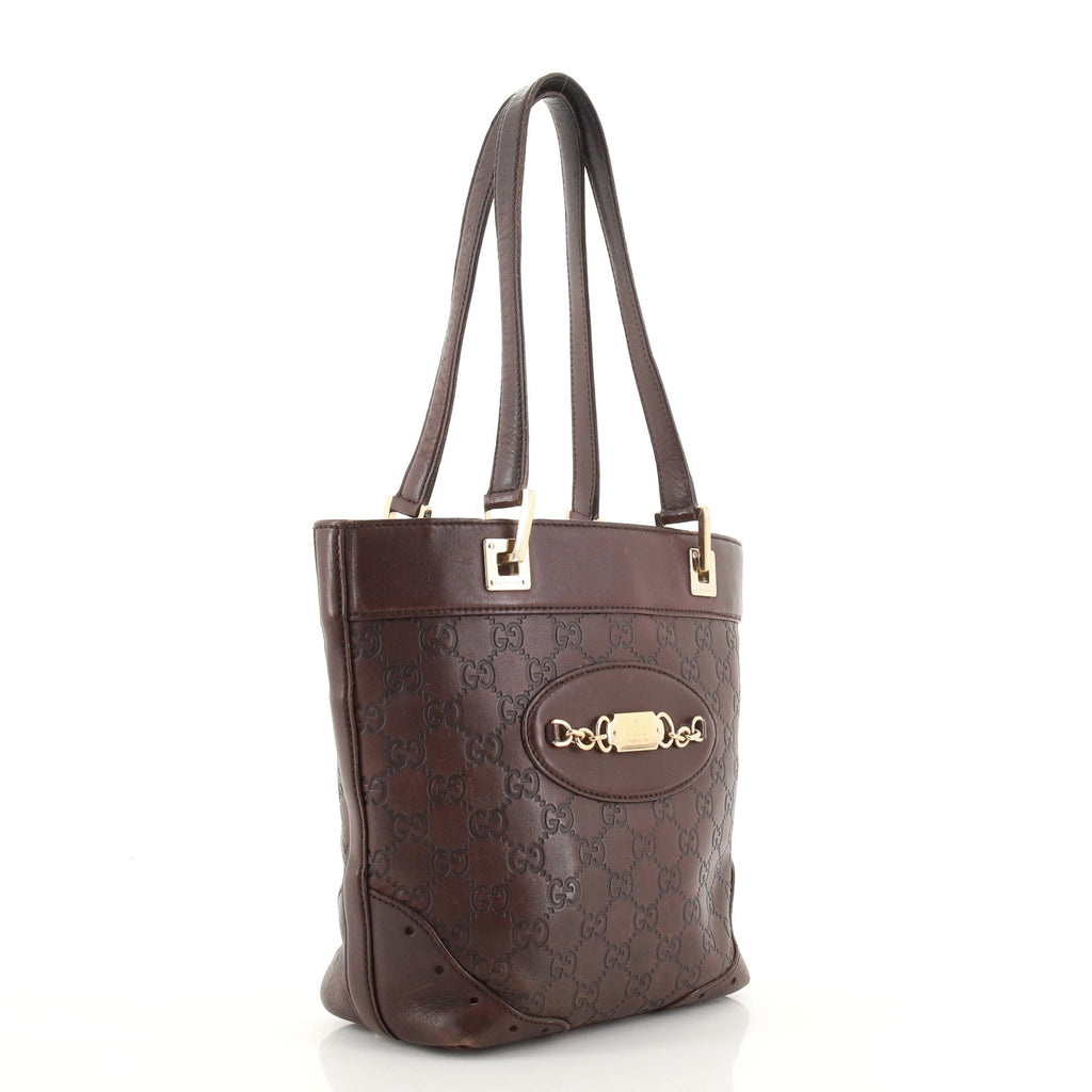 Punch Tote Guccissima Leather Mini