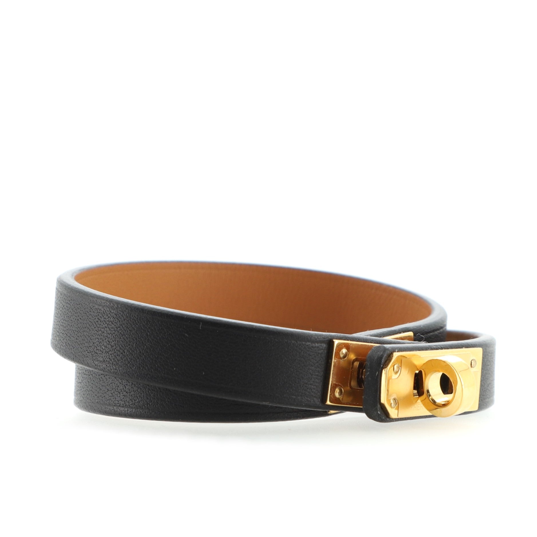 Kelly Double Tour Bracelet Leather