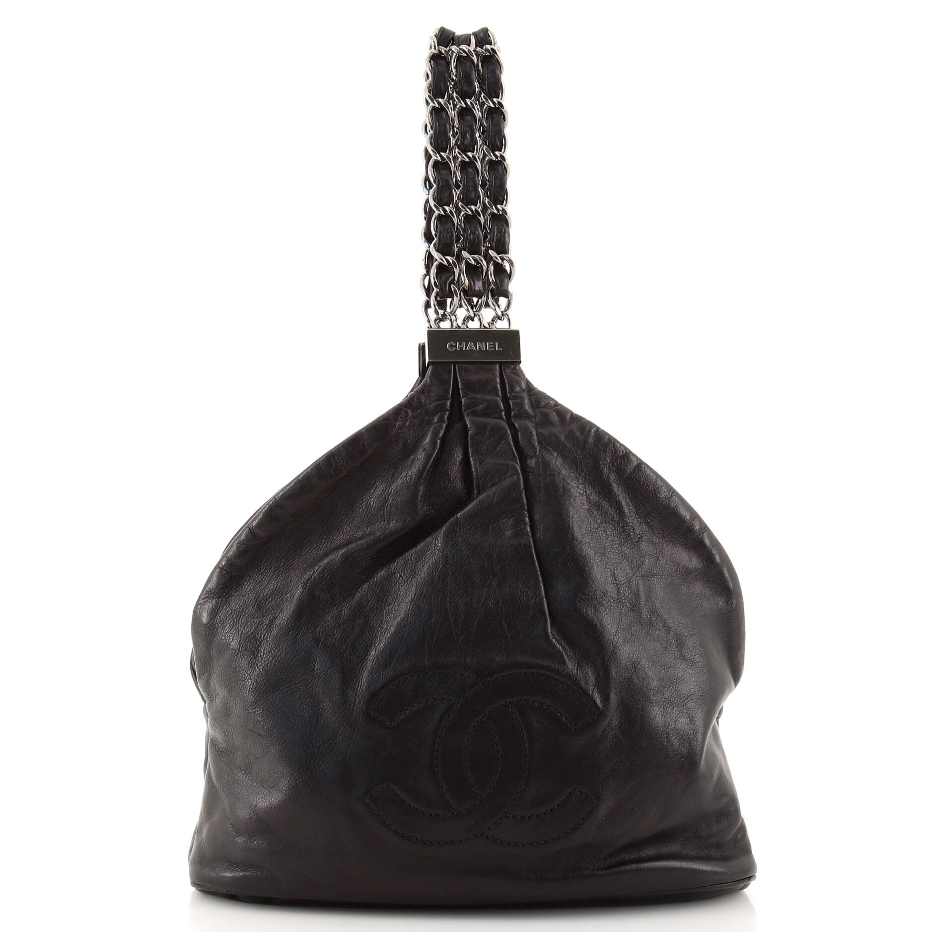Rock and Chain Hobo Lambskin Mini