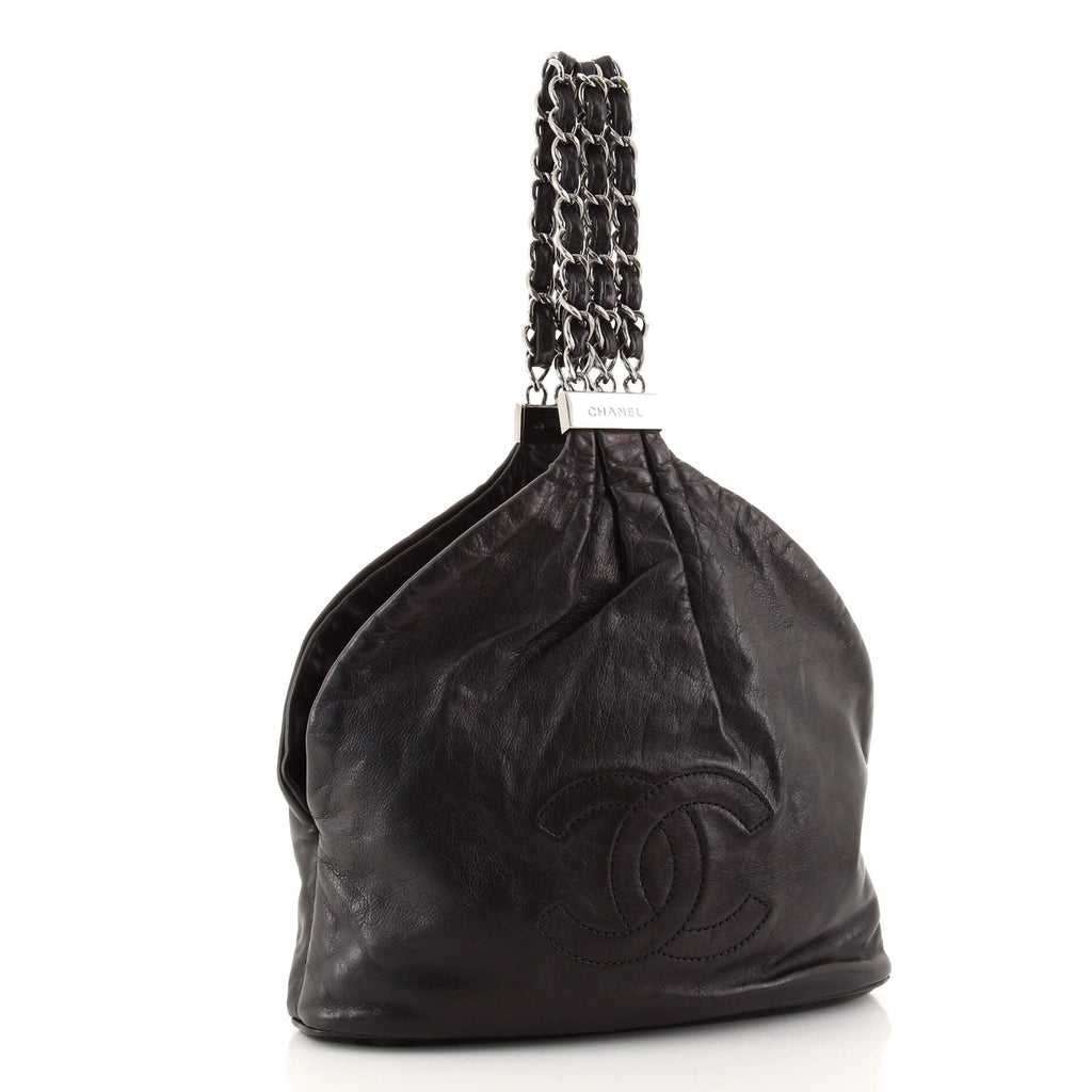 Rock and Chain Hobo Lambskin Mini
