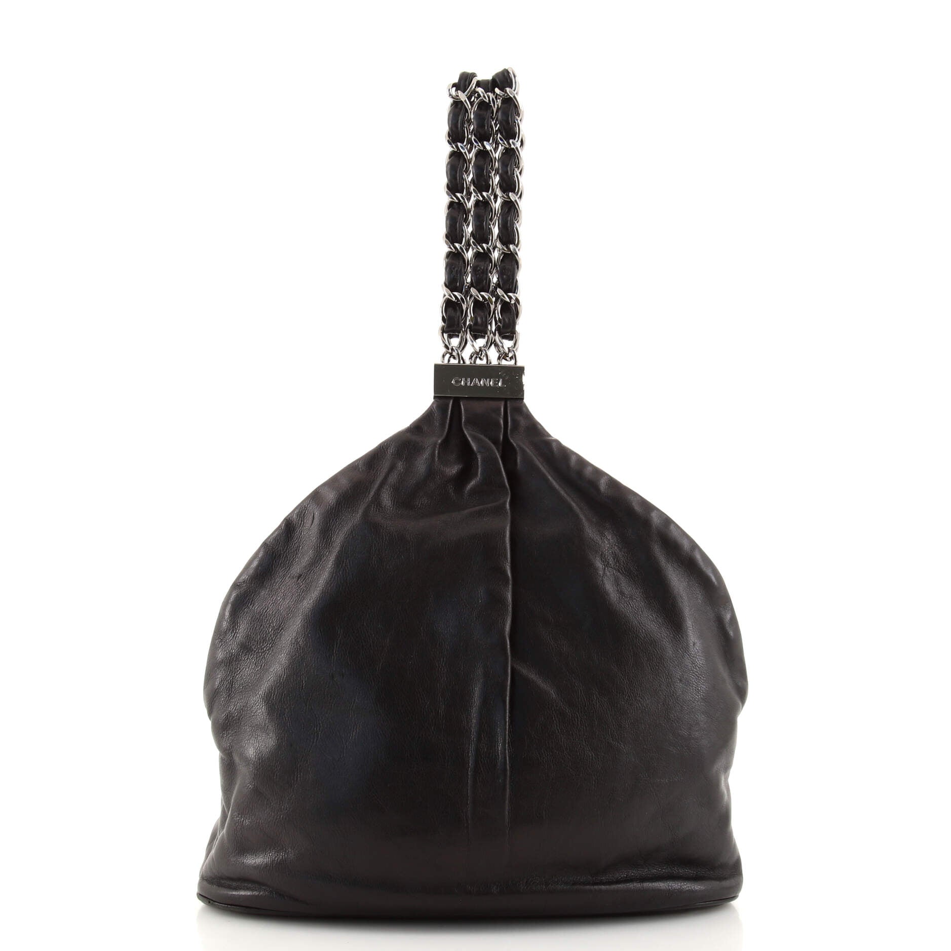 Rock and Chain Hobo Lambskin Mini