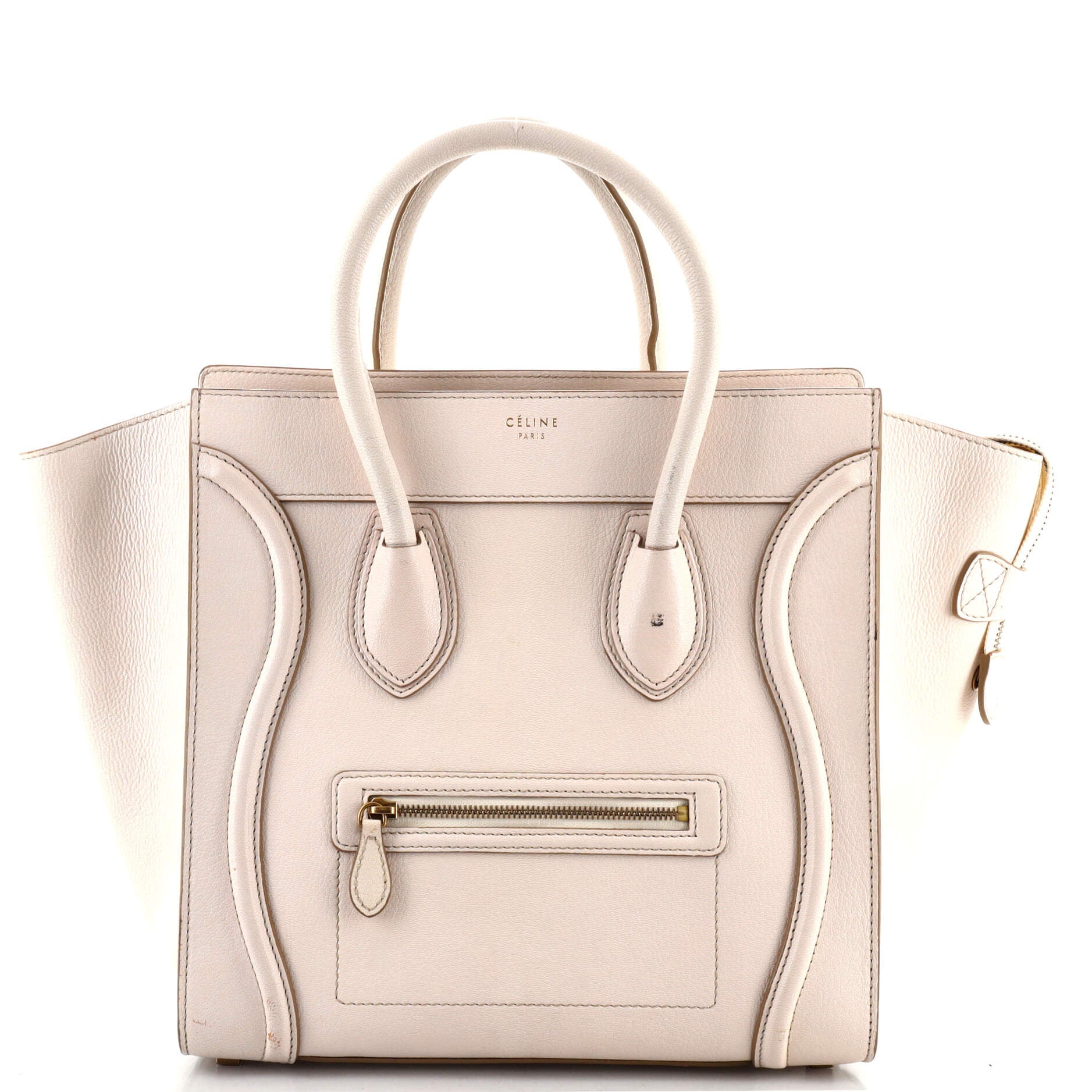 Luggage Bag Grainy Leather Mini