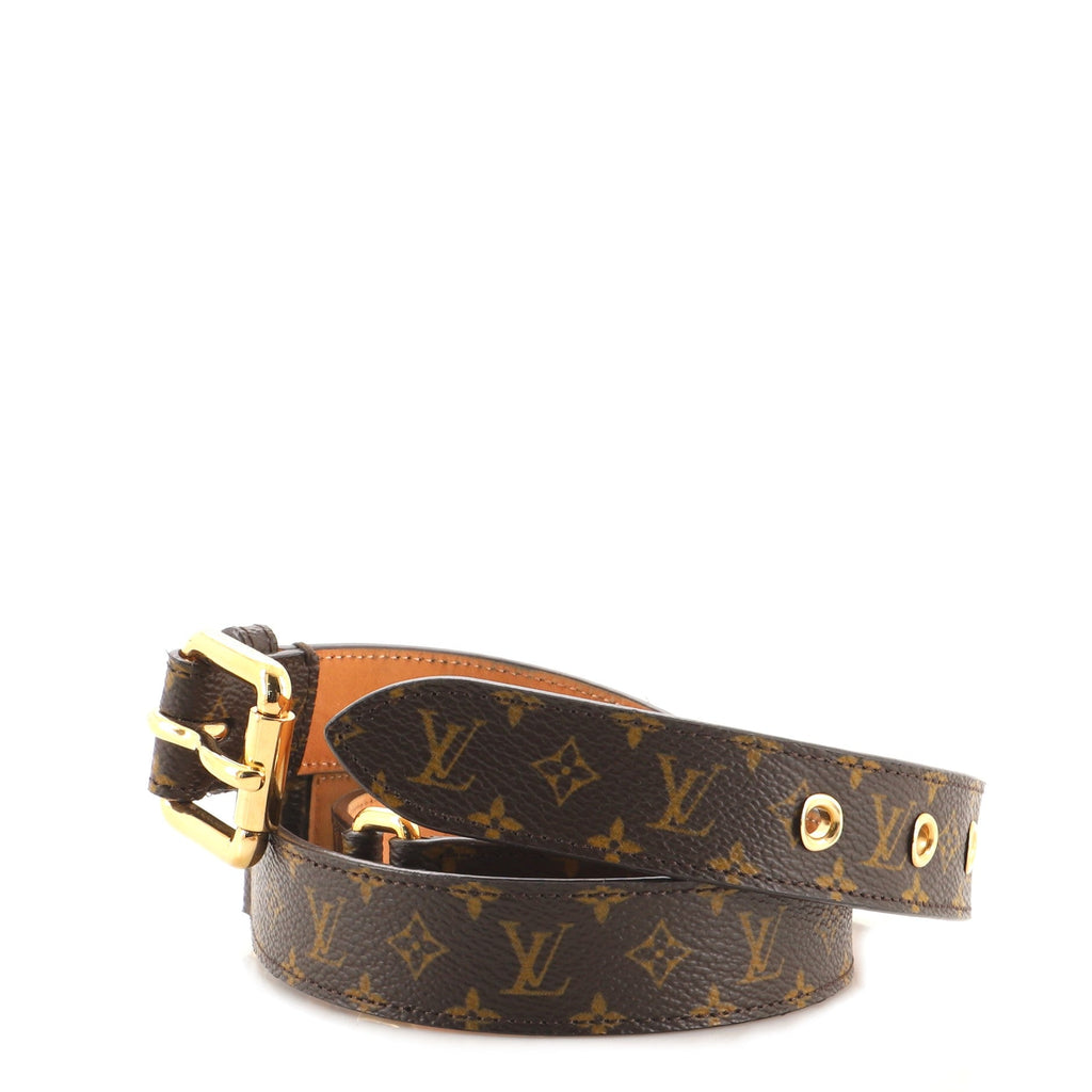 Ceinture Trio Belt Monogram Canvas Thin 85