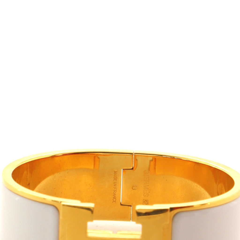 Clic H Bracelet Enamel Wide