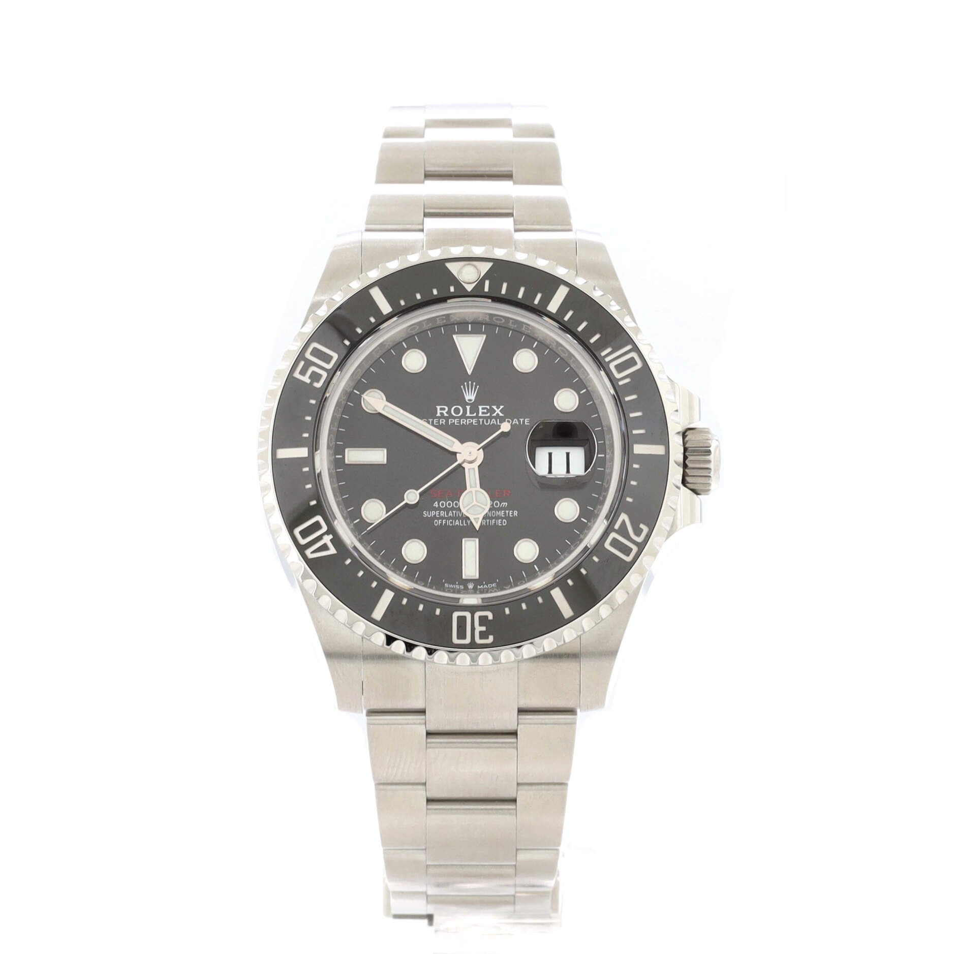 Oyster Perpetual Sea-Dweller Automatic Watch Stainless Steel and Cerachrom 43