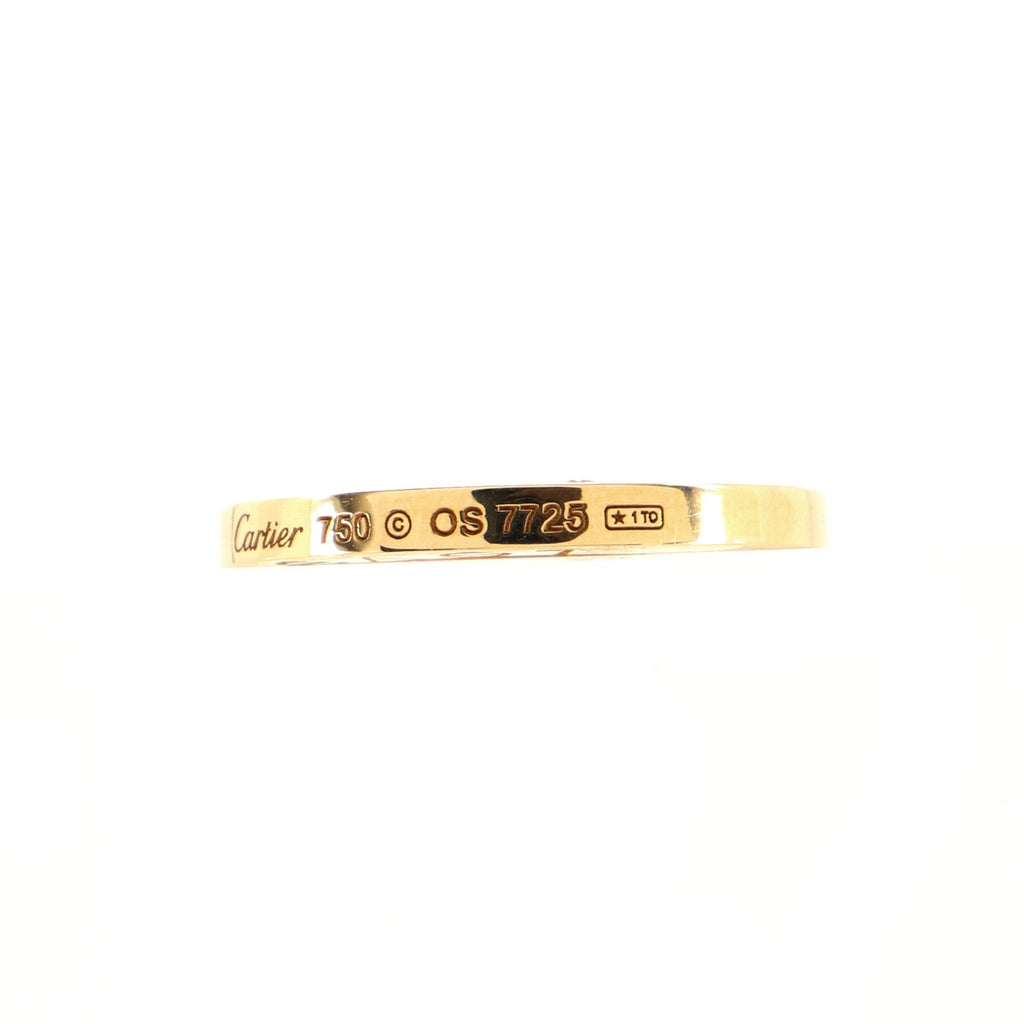 3 Diamonds Love Pendant Necklace 18K Yellow Gold and Diamonds