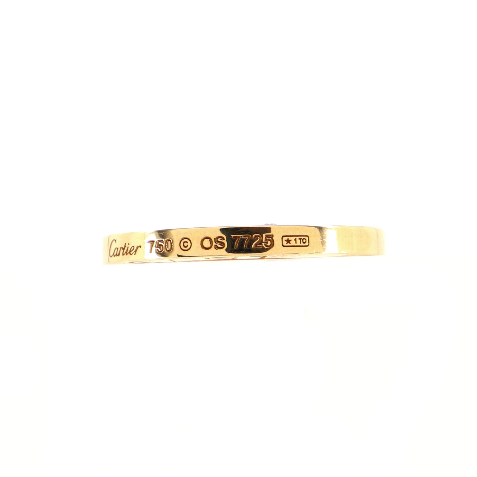 3 Diamonds Love Pendant Necklace 18K Yellow Gold and Diamonds