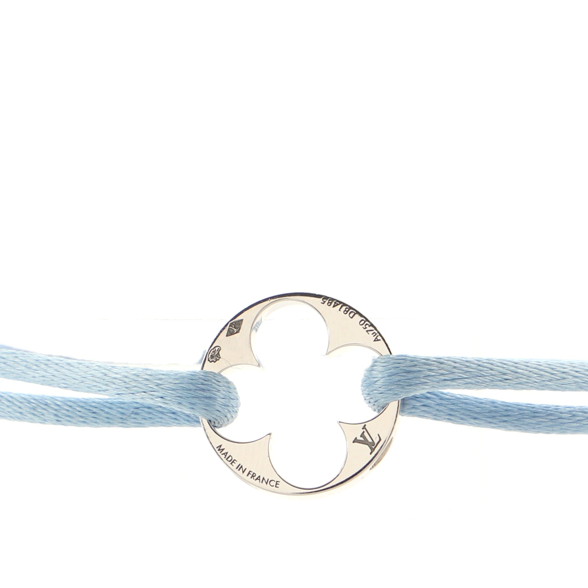 Empreinte Bracelet Silk Cord with 18K White Gold