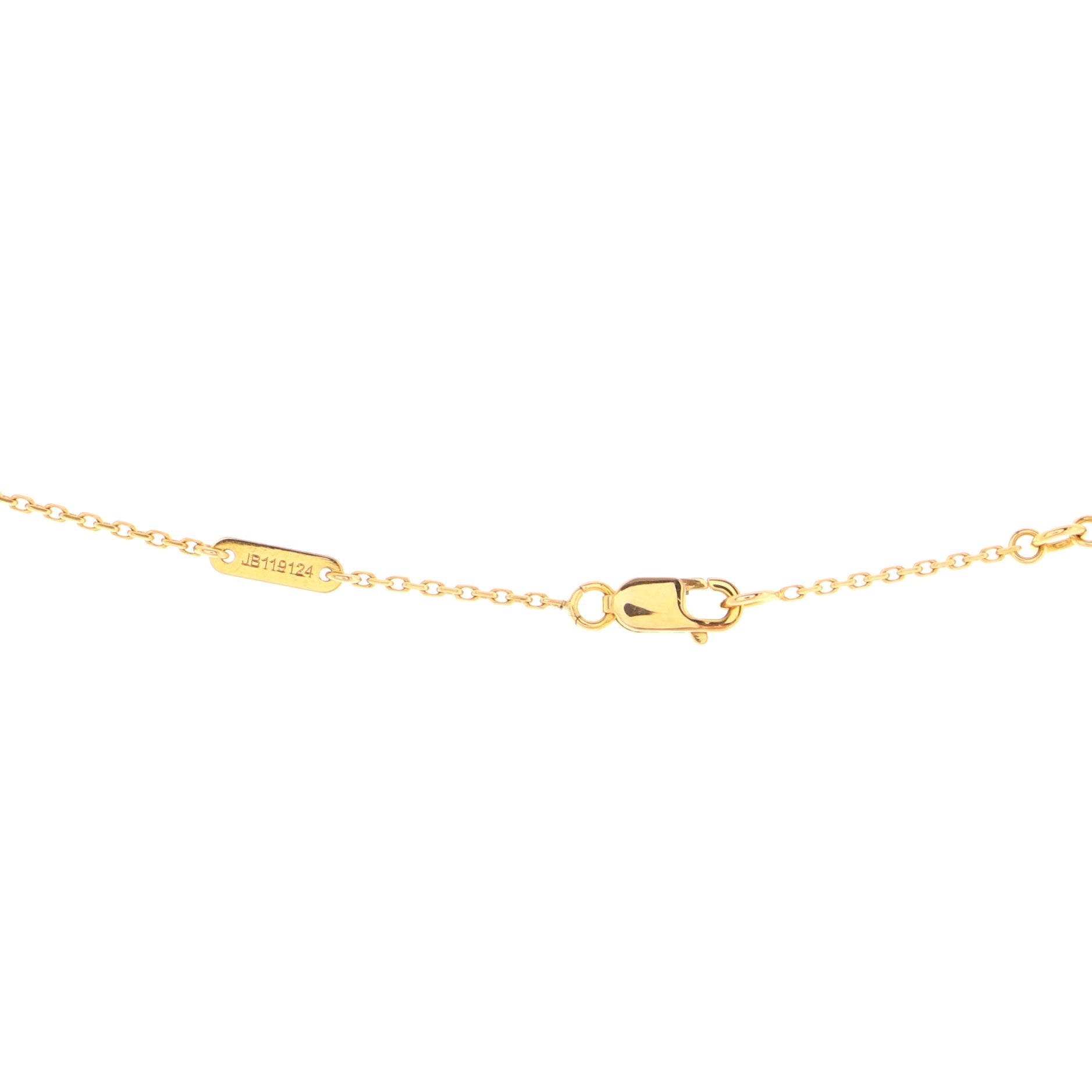 Sweet Alhambra Pendant Necklace 18K Rose Gold
