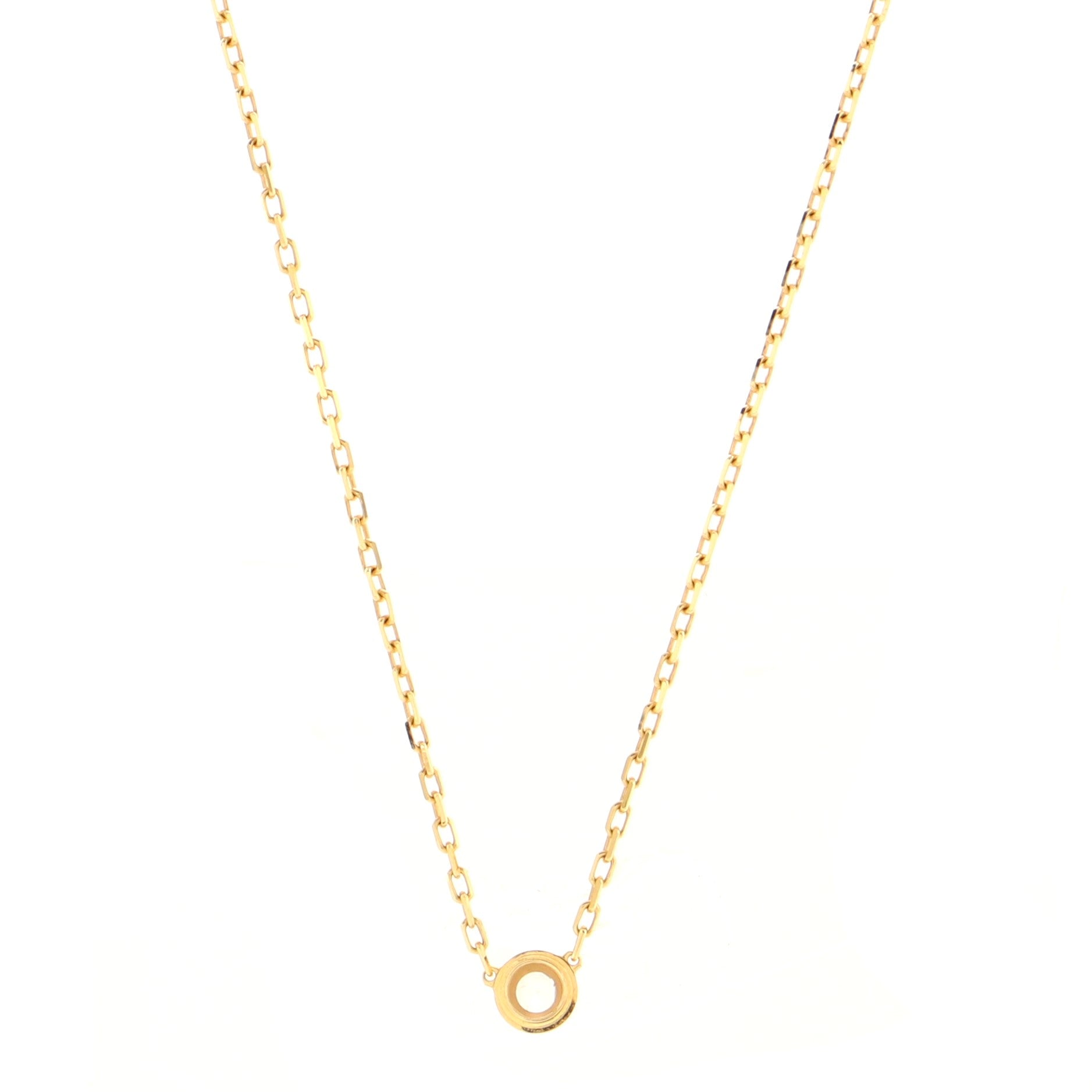 Cartier D'Amour Necklace 18K Yellow Gold and Diamond Small