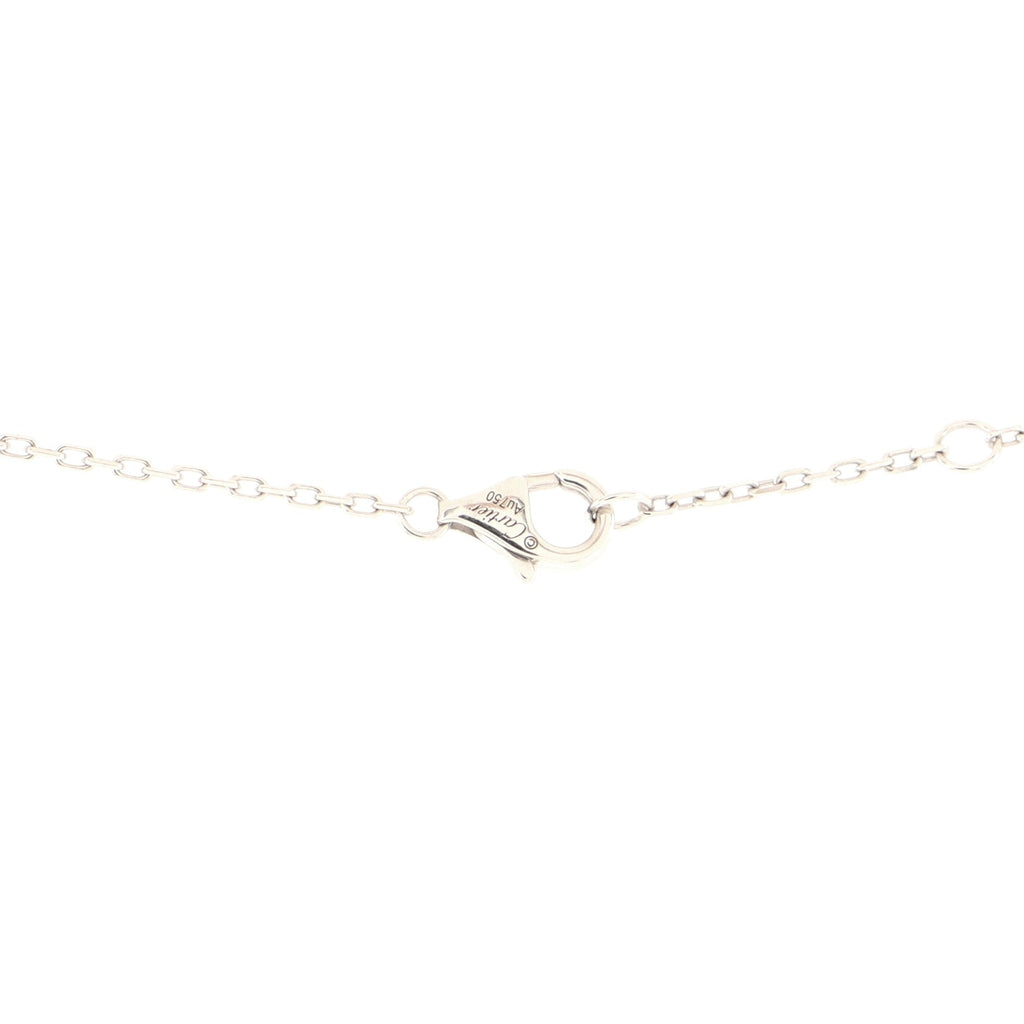 Juste un Clou Pendant Necklace 18K White Gold and Diamonds