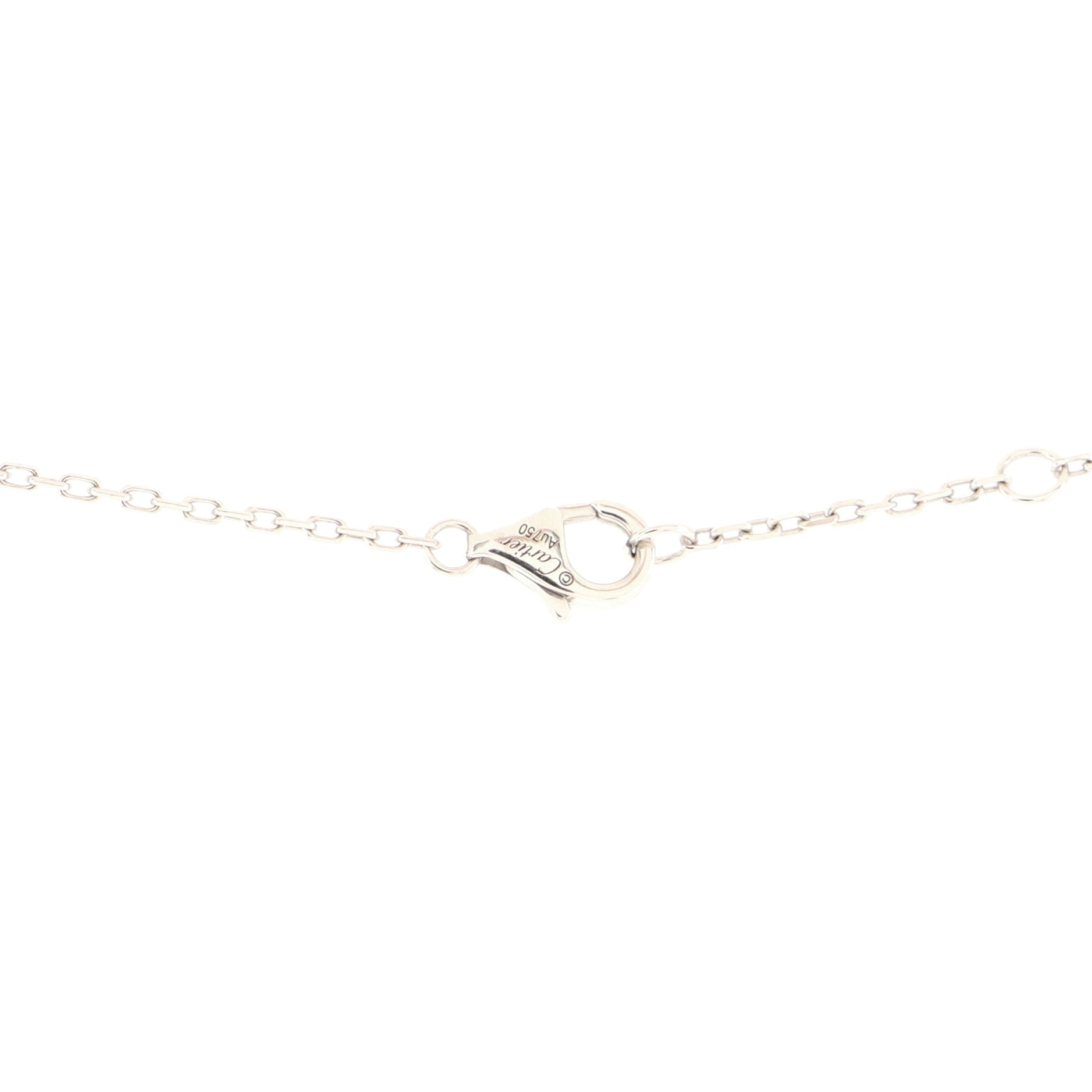 Juste un Clou Pendant Necklace 18K White Gold and Diamonds