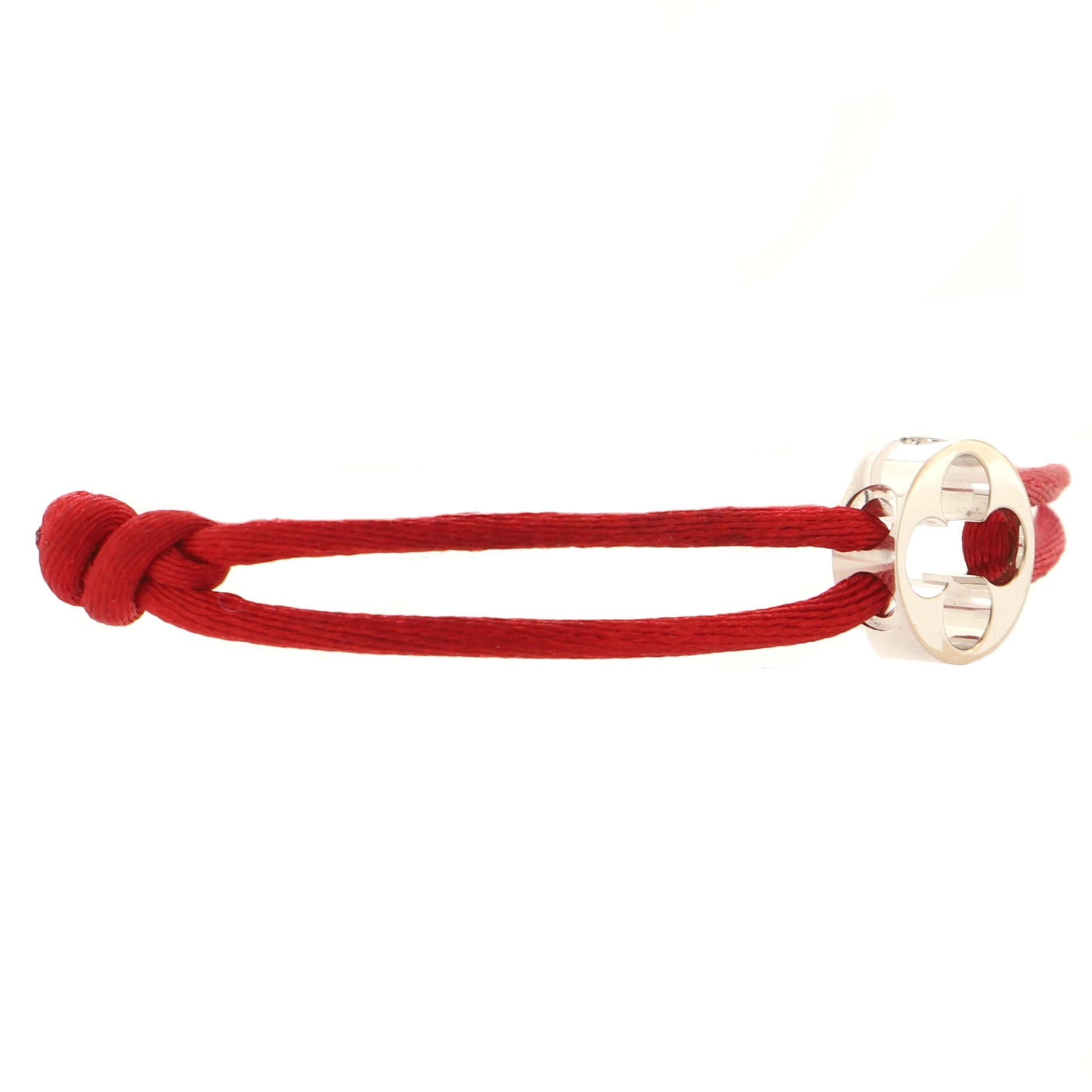 Empreinte Bracelet Silk Cord with 18K White Gold