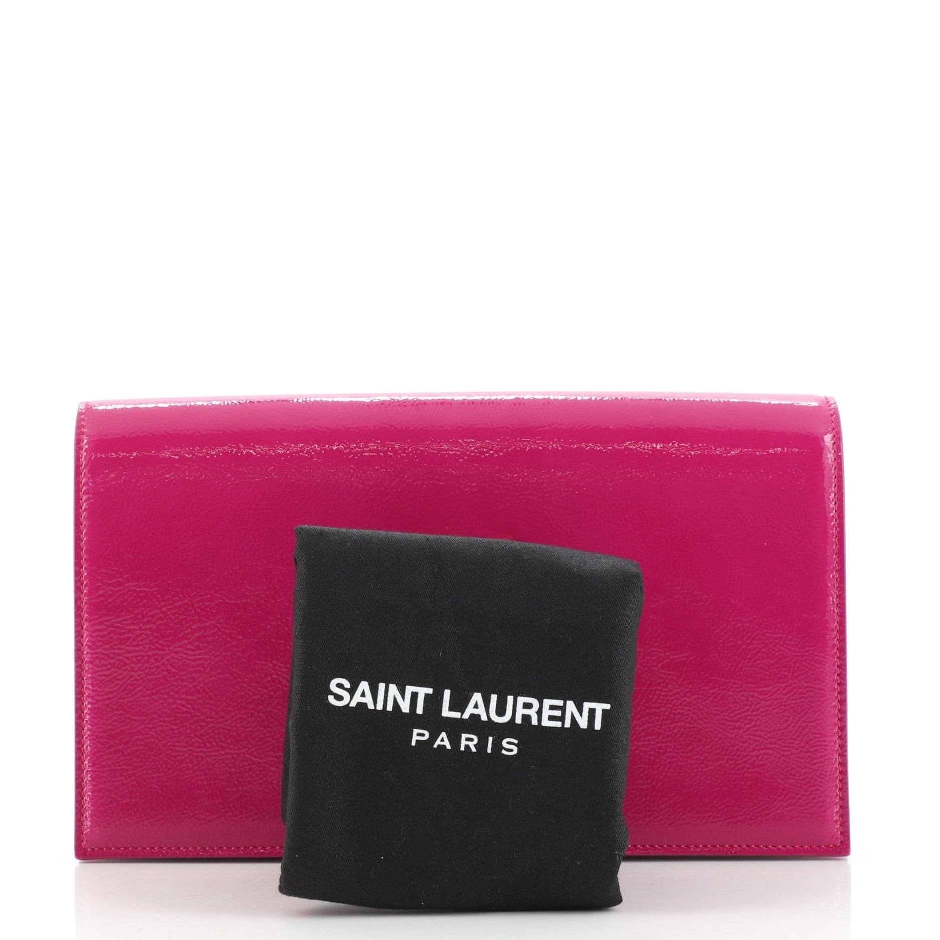 Classic Monogram Clutch Patent Large