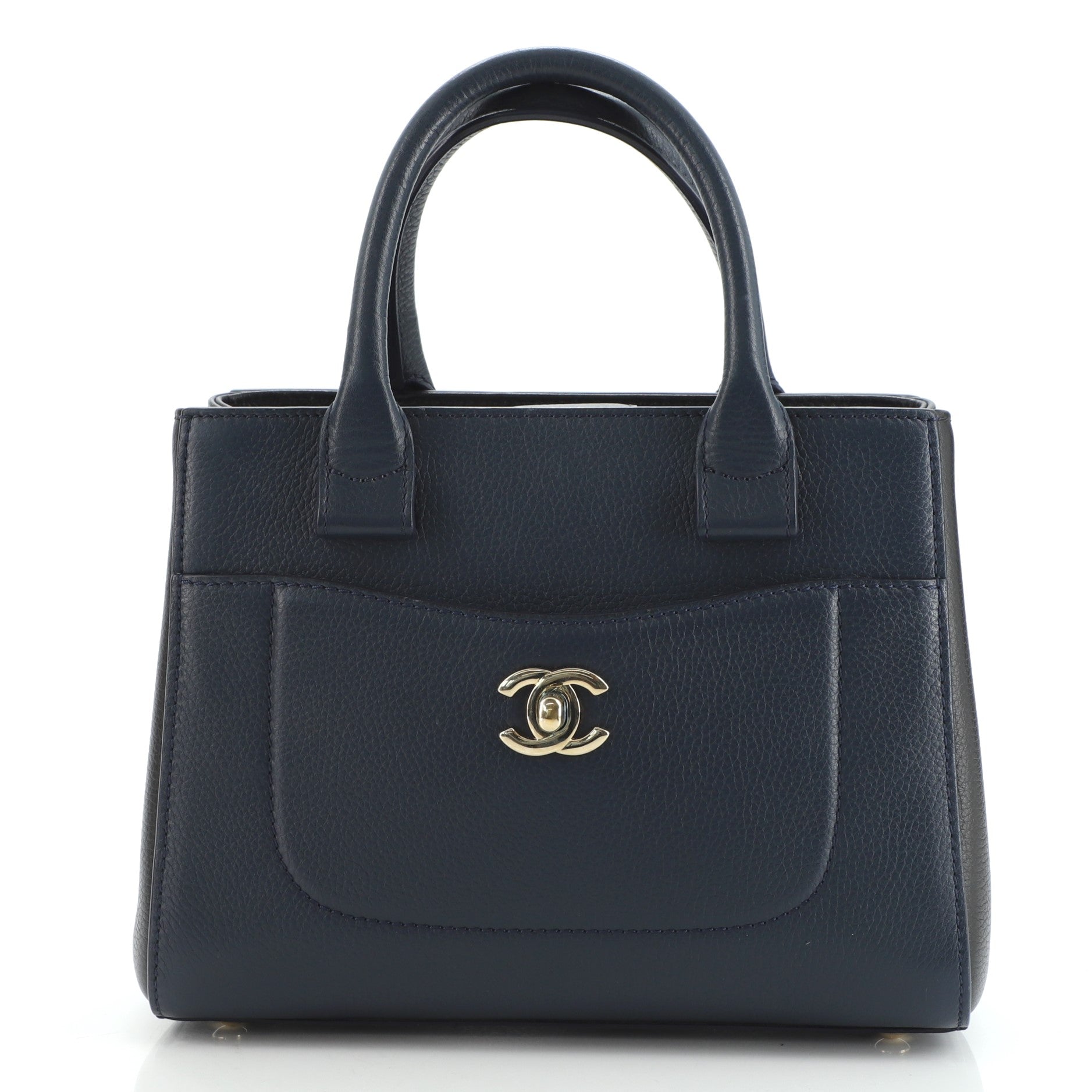 Neo Executive Tote Grained Calfskin Mini