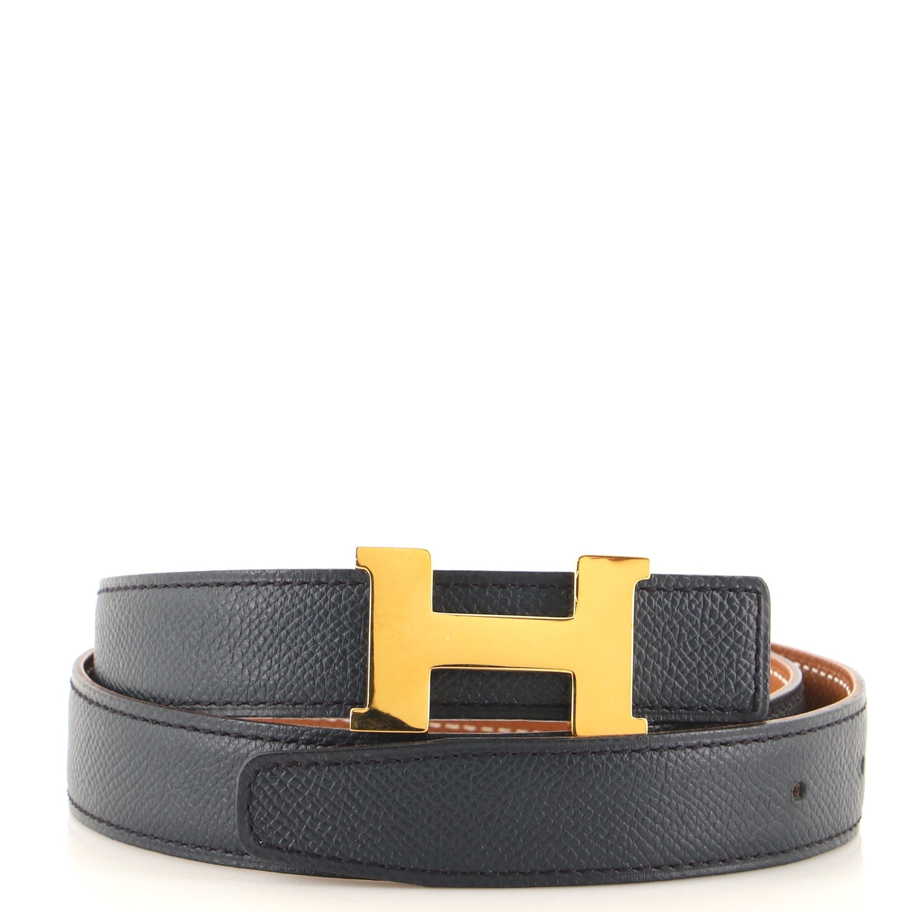 Constance Reversible Belt Leather Thin 70
