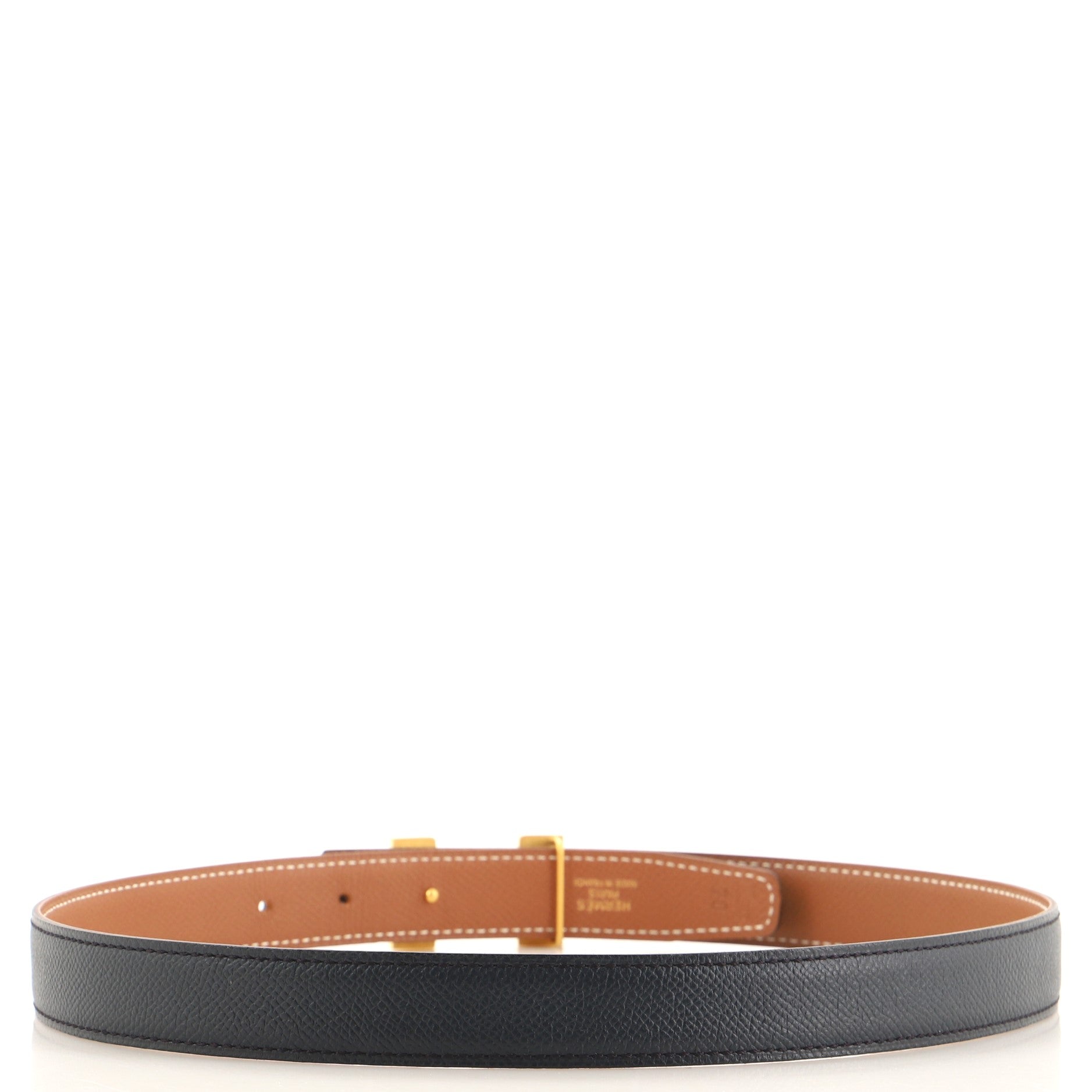 Constance Reversible Belt Leather Thin 70
