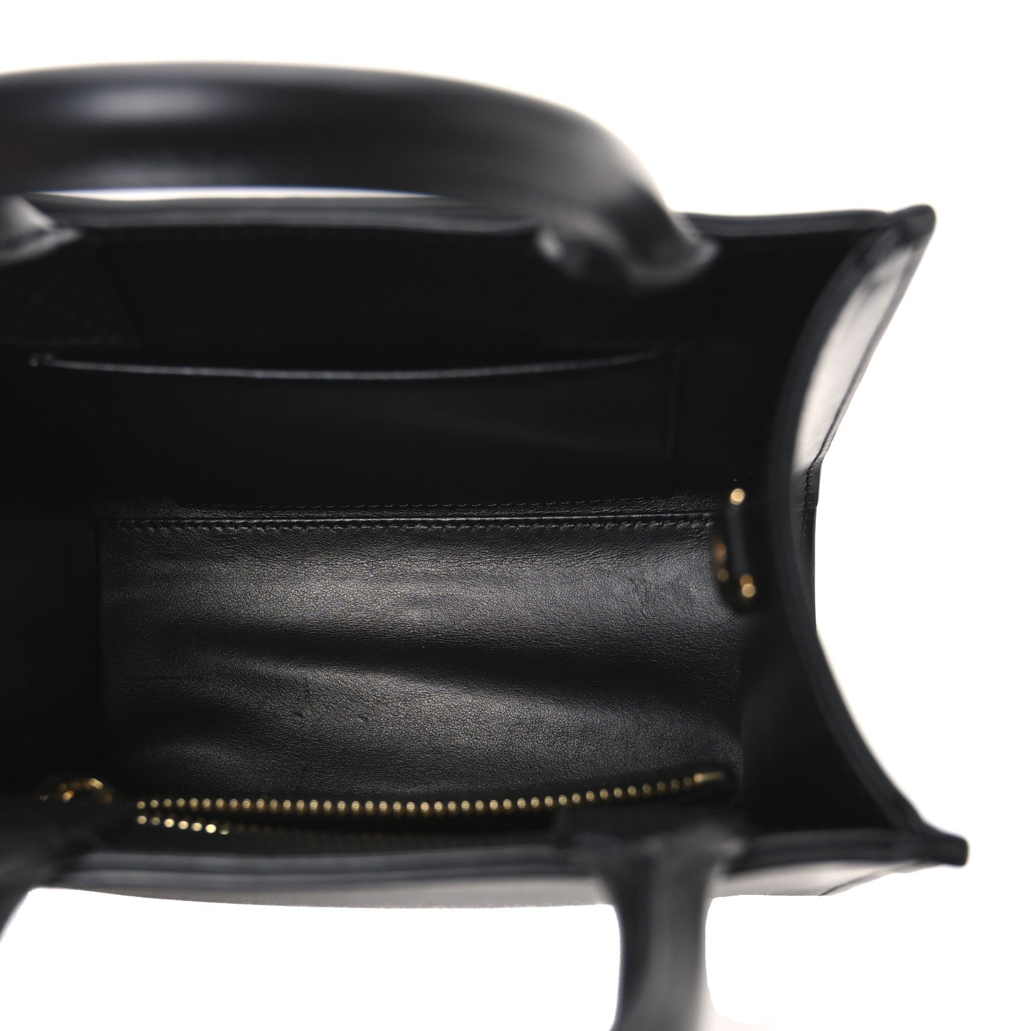 DOLCE GABBANA Calfskin Mini DG Daily Shopper Tote Black