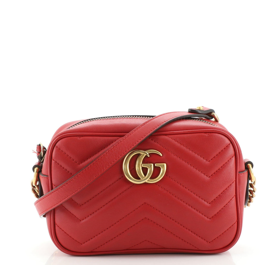 GG Marmont Shoulder Bag Matelasse Leather Mini