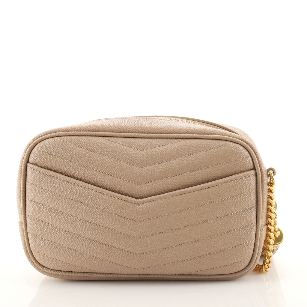 Lou Camera Bag Matelasse Chevron Leather Mini