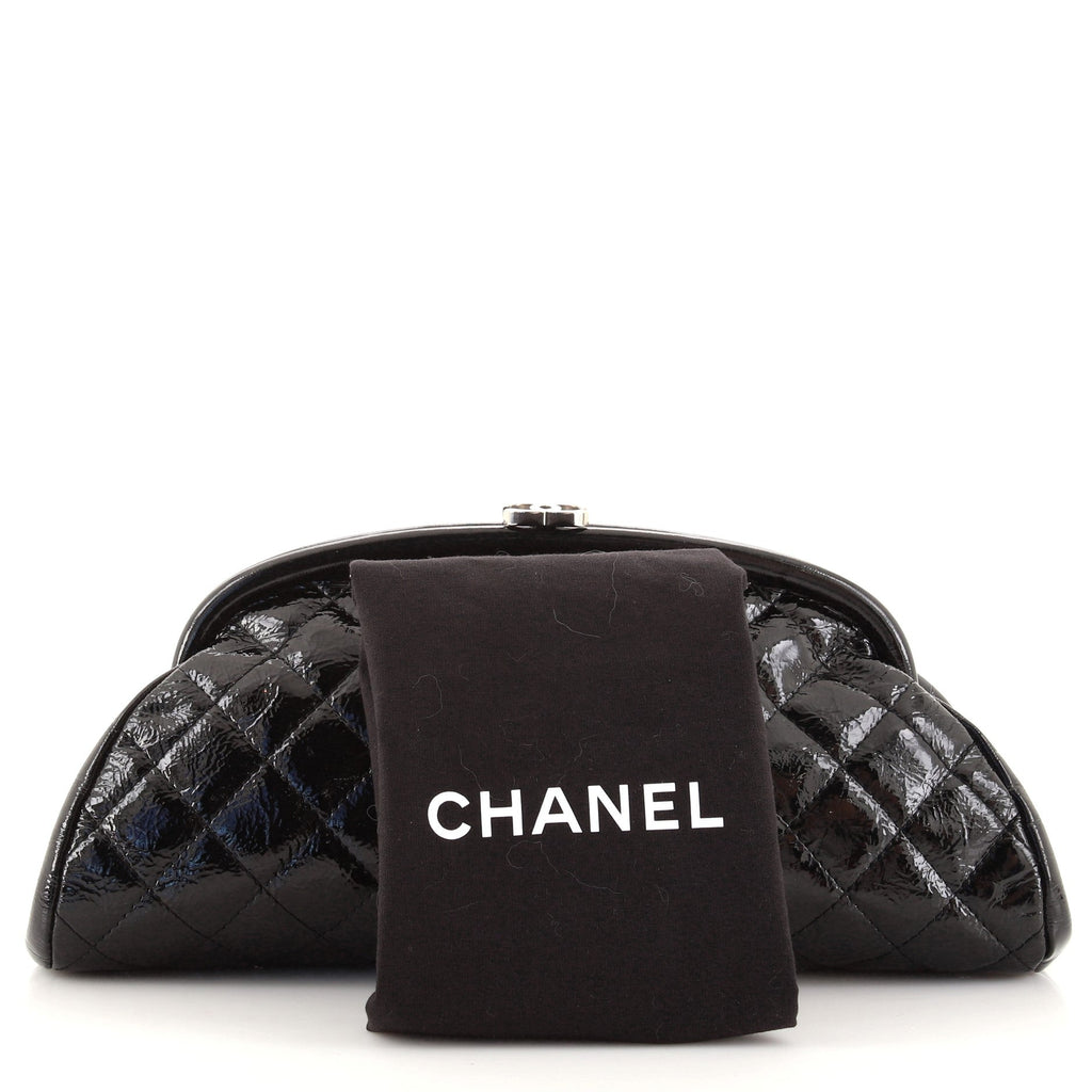 Timeless Clutch Quilted Patent