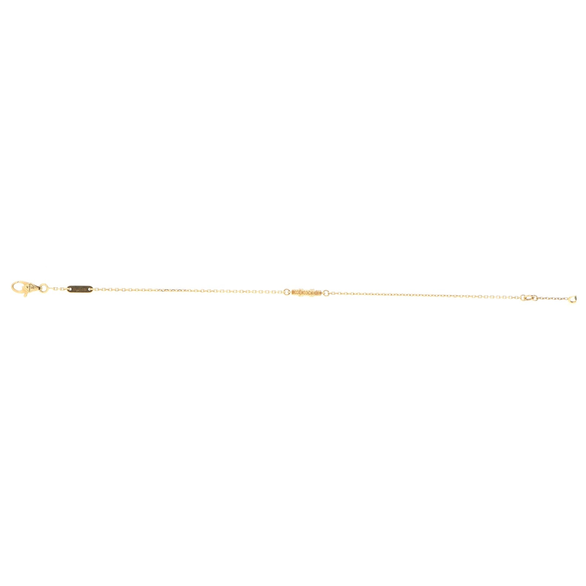Sweet Alhambra Bracelet 18K Yellow Gold and Mother of Pearl