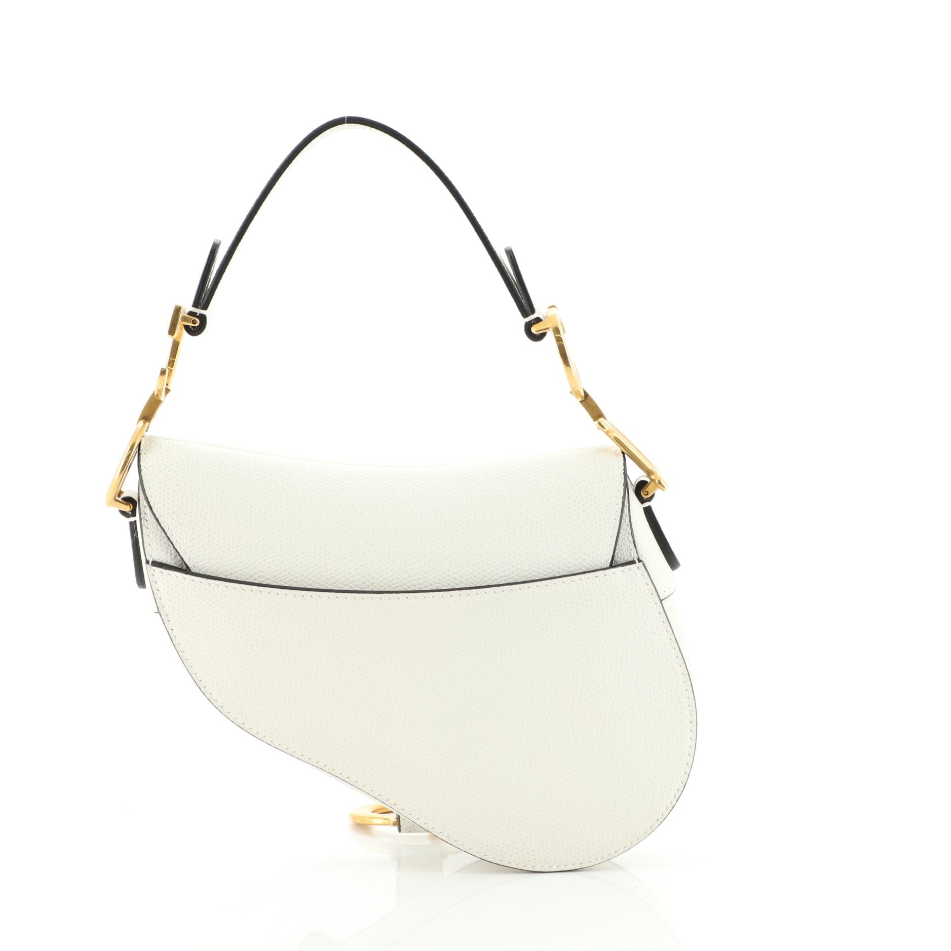 Saddle Handbag Leather Mini