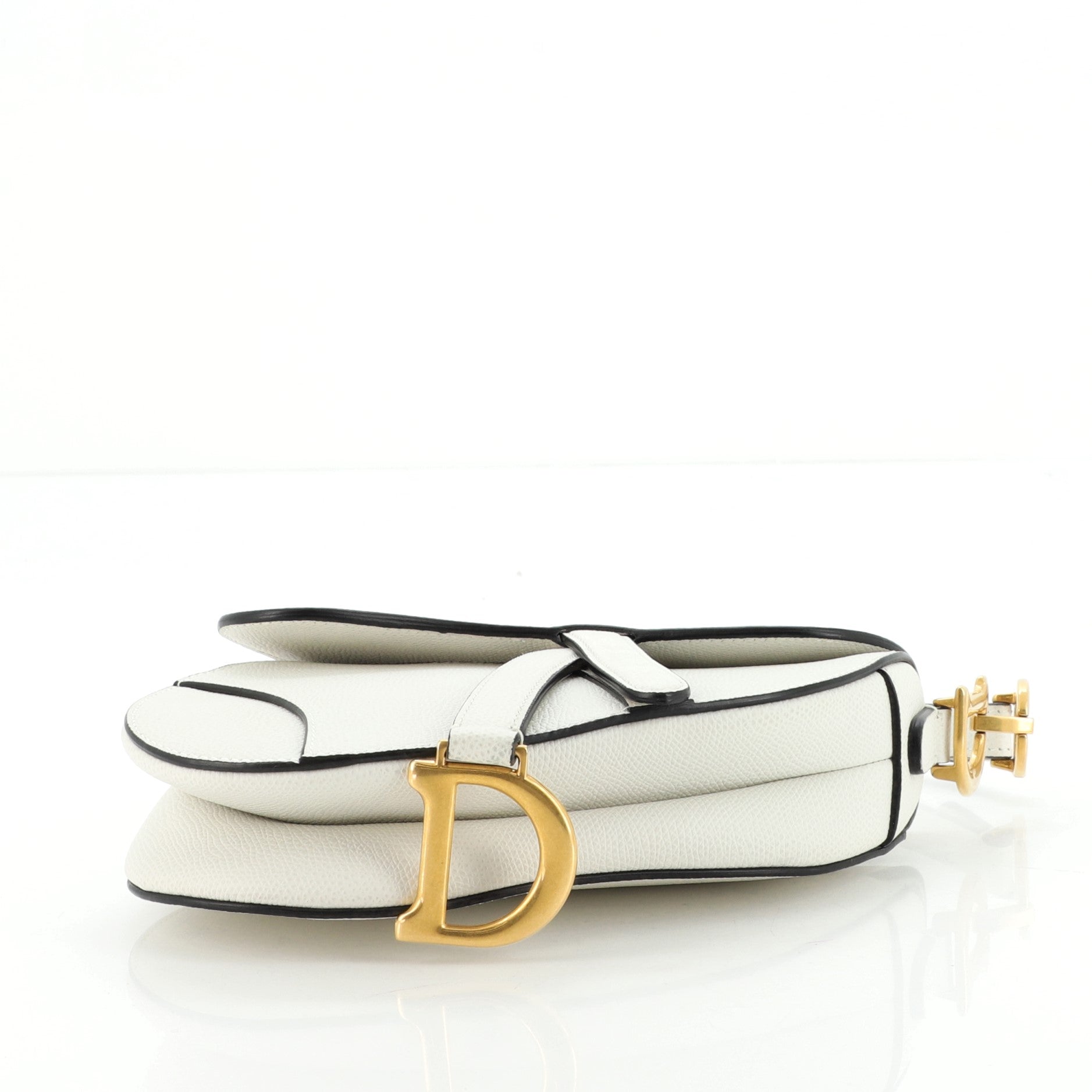 Saddle Handbag Leather Mini
