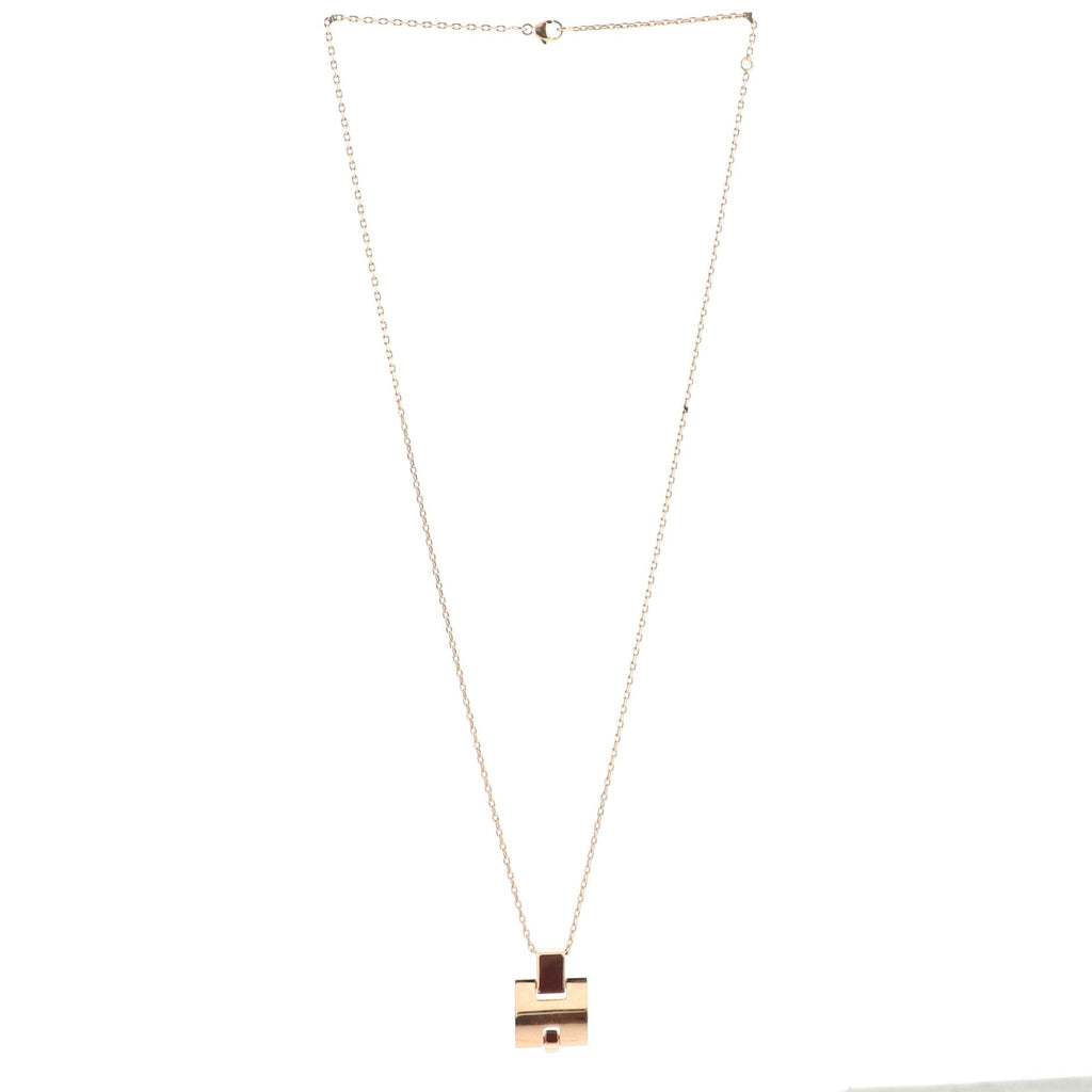 Eileen Pendant Necklace Metal and Enamel