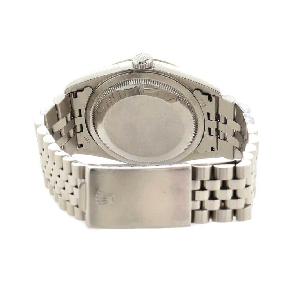 Oyster Perpetual Datejust Automatic Watch Stainless Steel and White Gold 36