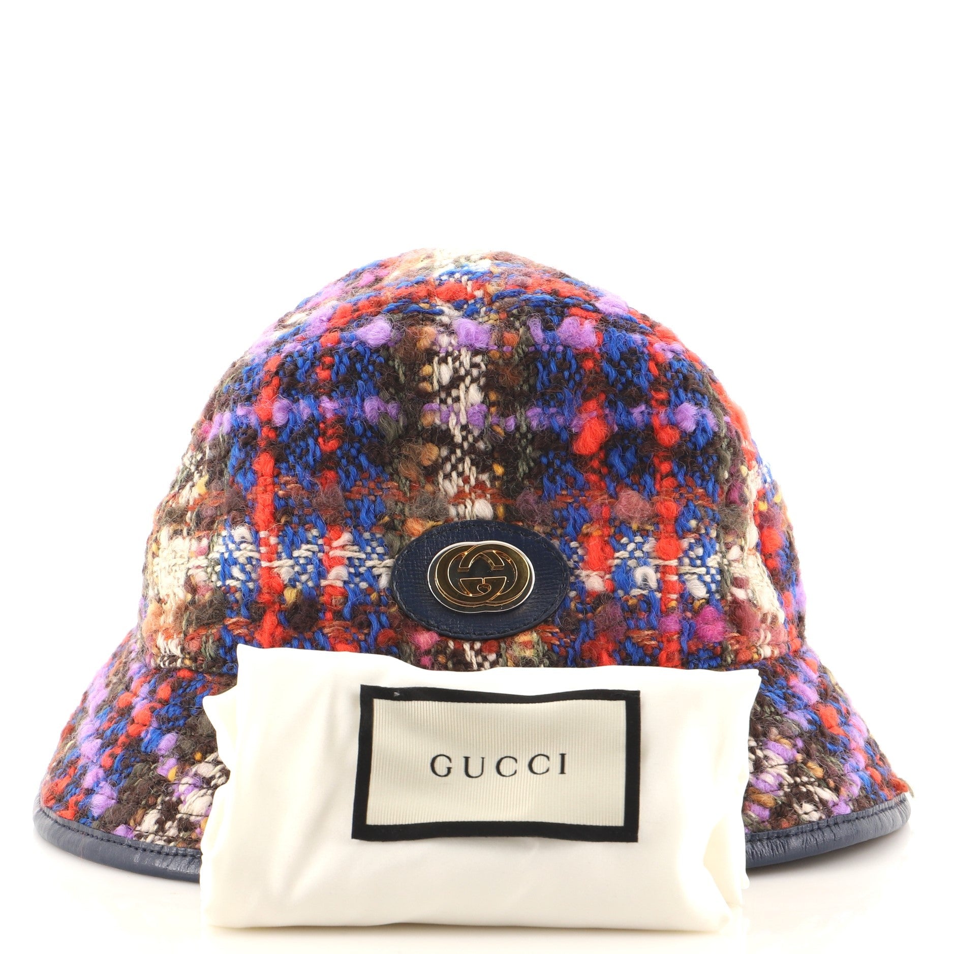 Interlocking G Bucket Hat Wool Blend XXL