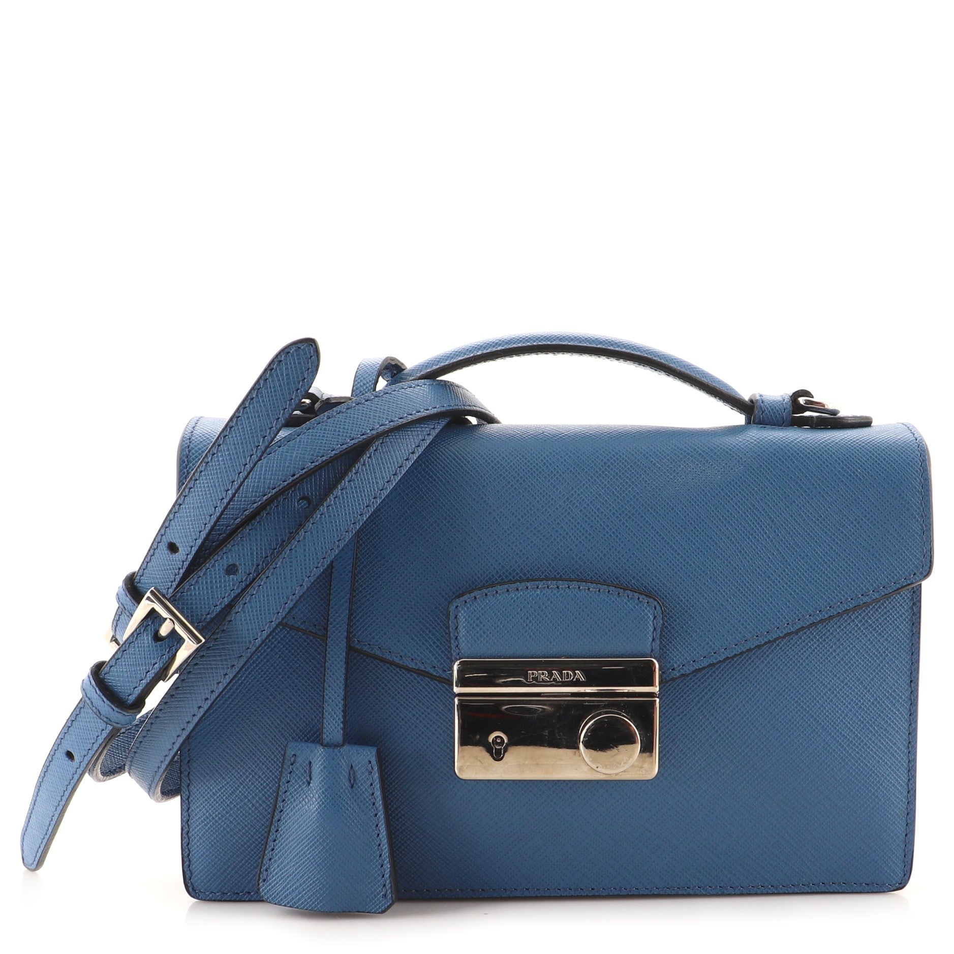 Convertible Sound Bag Saffiano Leather Mini