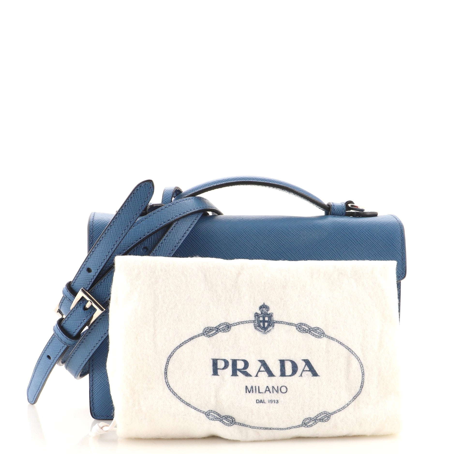 Convertible Sound Bag Saffiano Leather Mini