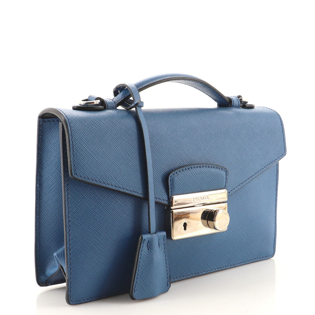 Convertible Sound Bag Saffiano Leather Mini