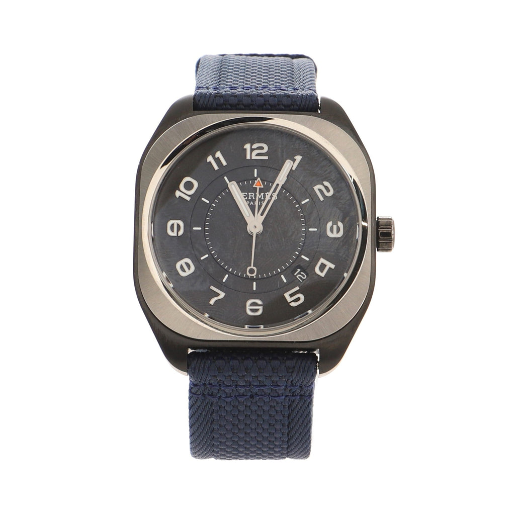 H08 Automatic Watch DLC Titanium and Nylon 39
