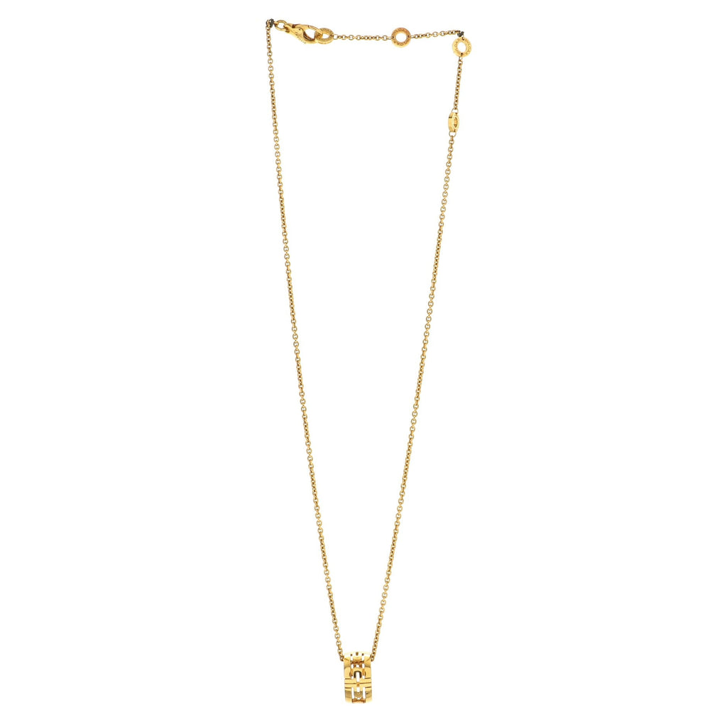 Parentesi Pendant Necklace 18K Yellow Gold