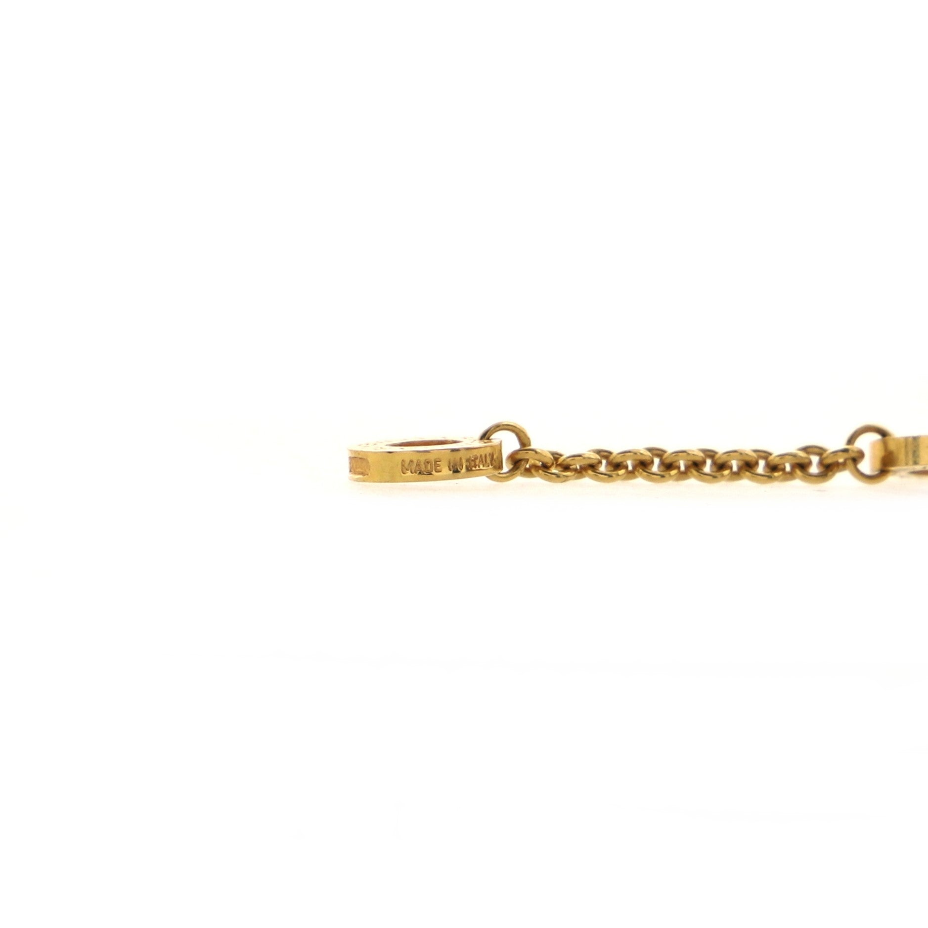 Parentesi Pendant Necklace 18K Yellow Gold