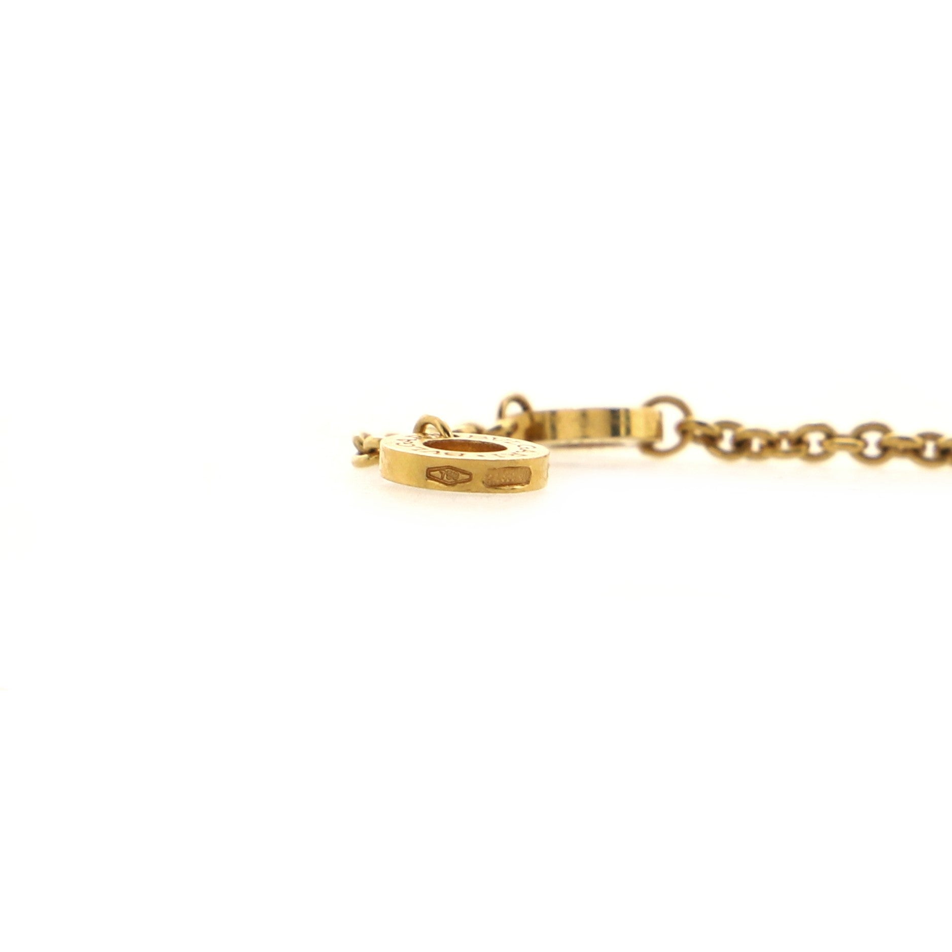 Parentesi Pendant Necklace 18K Yellow Gold
