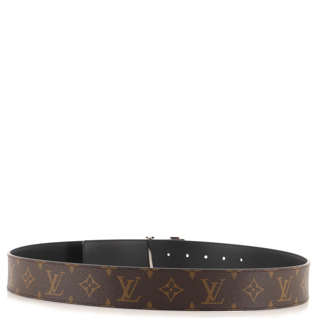 LV Initiales Reversible Belt Monogram Canvas and Leather Medium 100